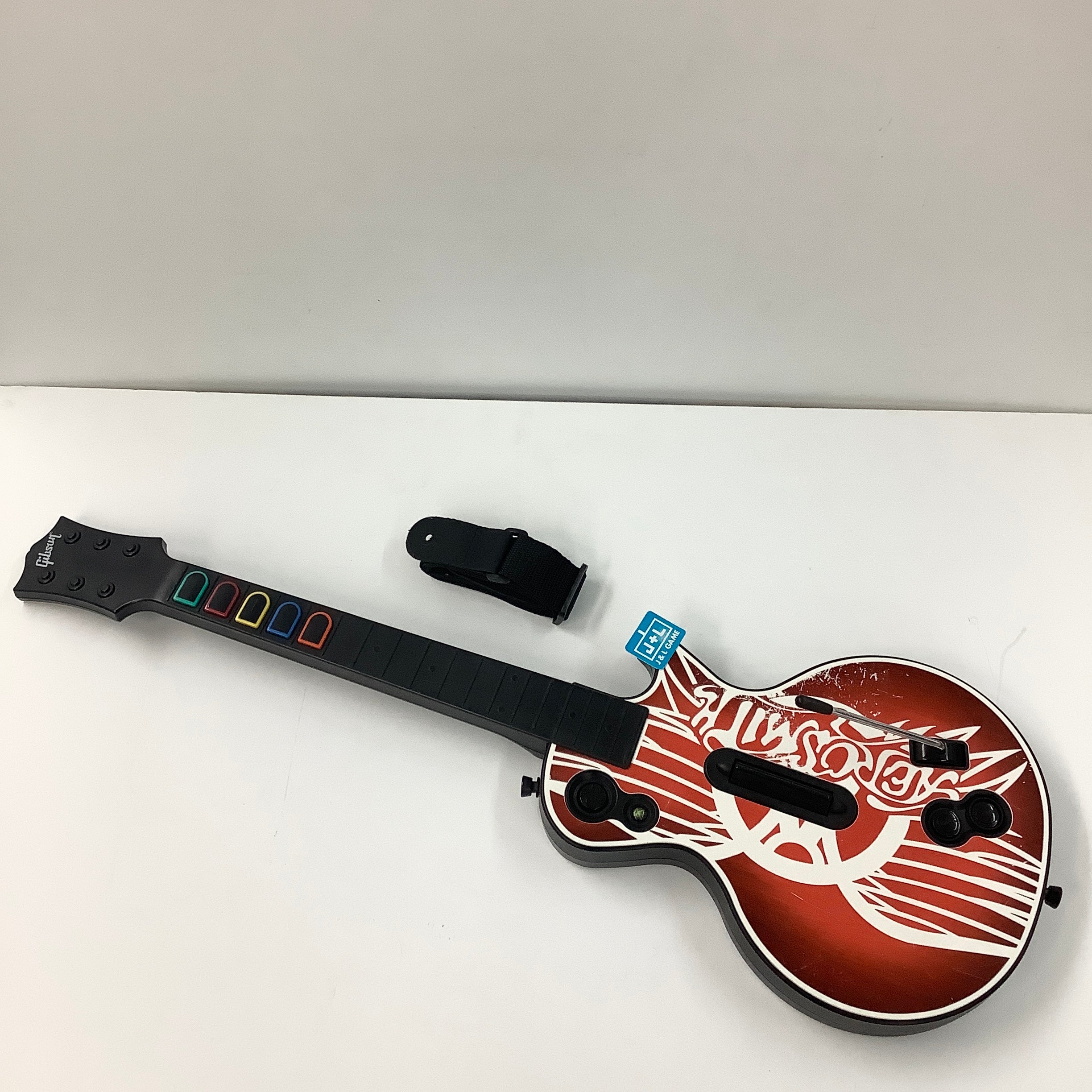 Guitar Hero Wireless Guitar Controller (Aerosmith) - Xbox 360 [Pre-Owned] Video Games ACTIVISION   