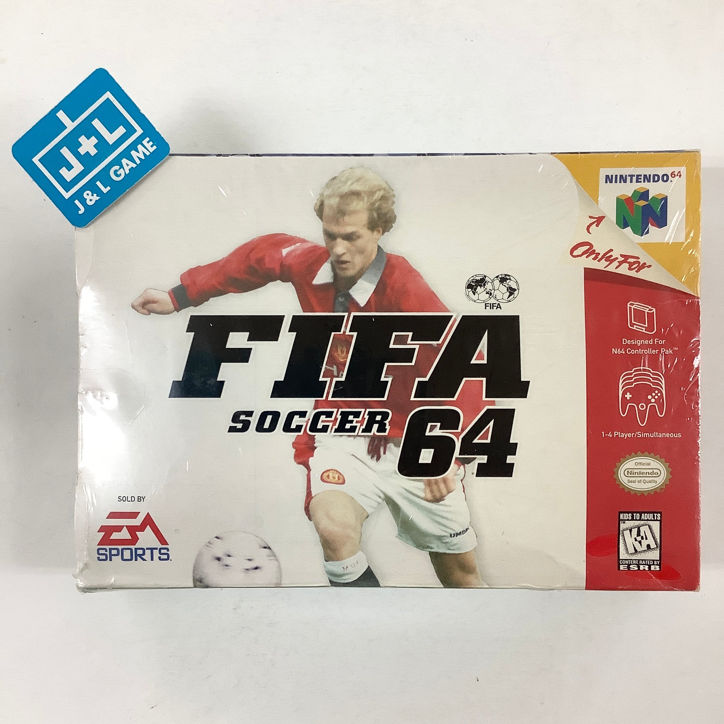 FIFA Soccer 64 - (N64) Nintendo 64 Video Games EA Sports   