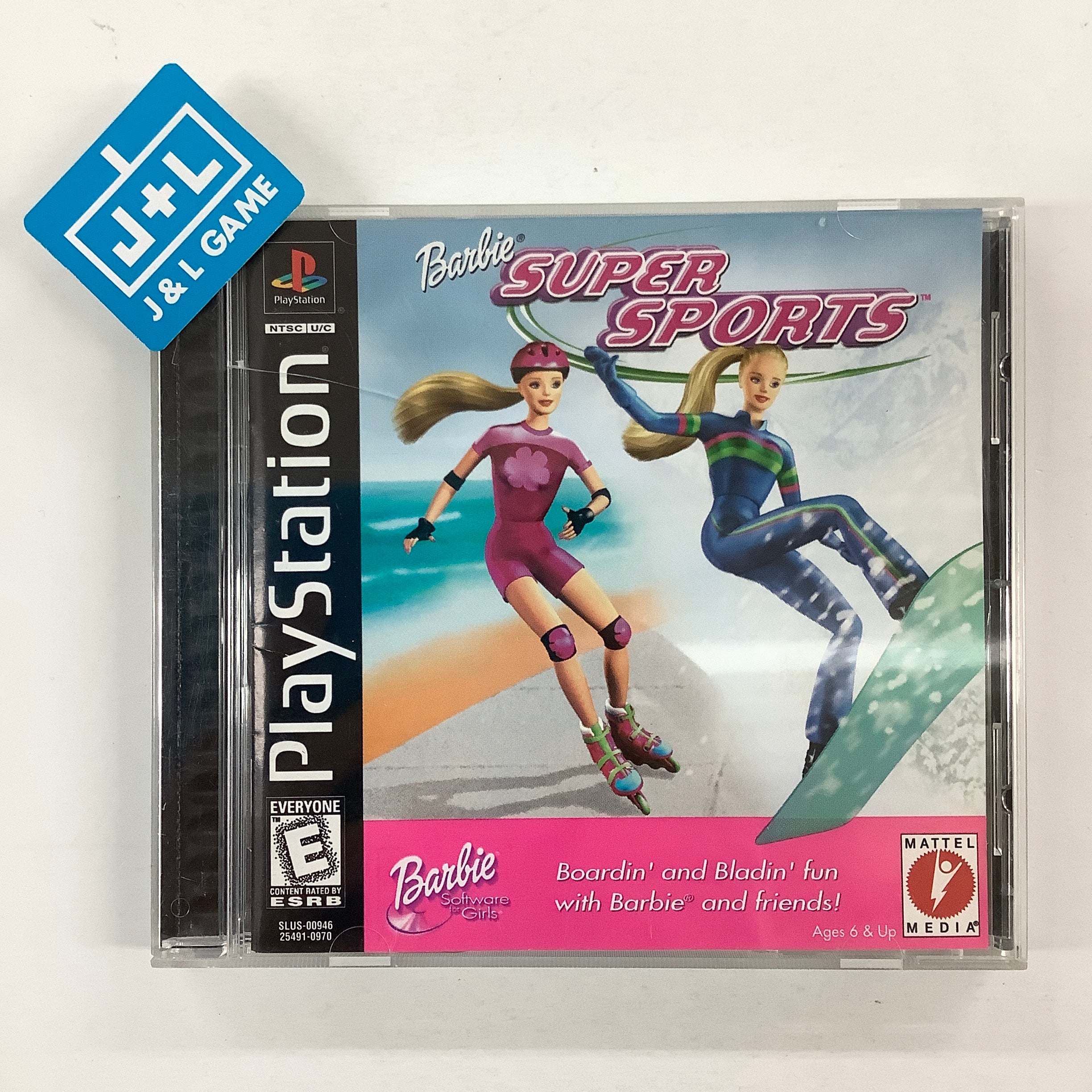 Barbie Super Sports - (PS1) PlayStation 1 [Pre-Owned] Video Games Mattel   