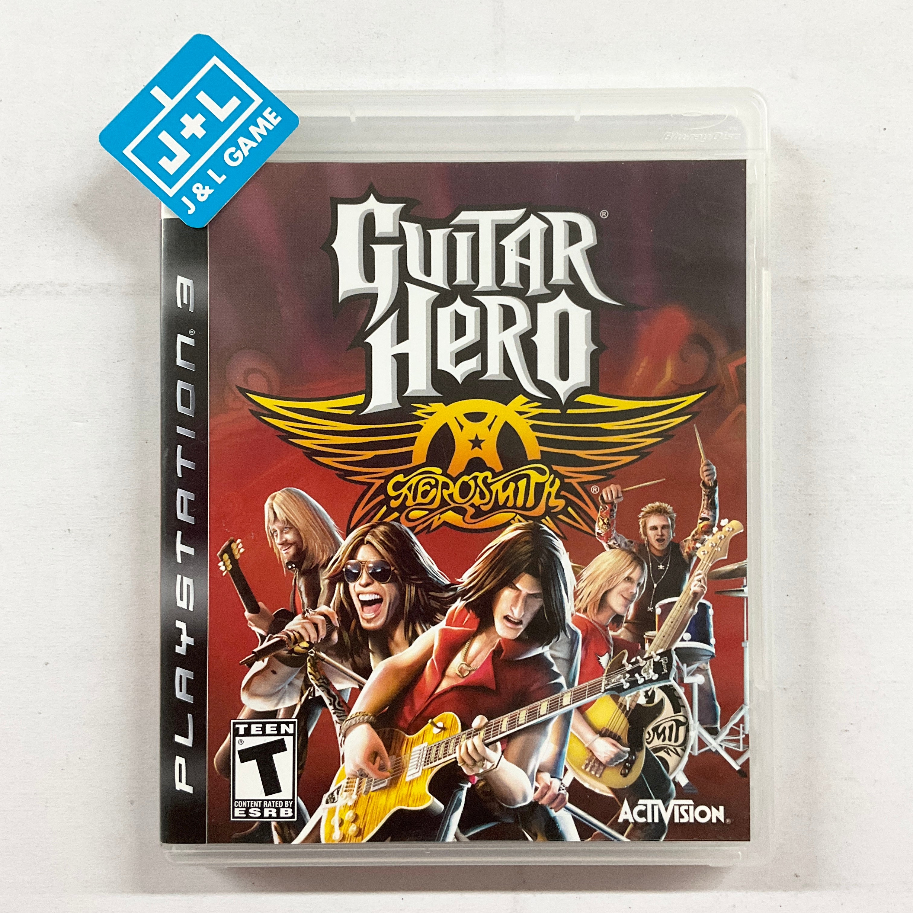 Guitar Hero: Aerosmith - (PS3) PlayStation 3 [Pre-Owned] Video Games Activision   