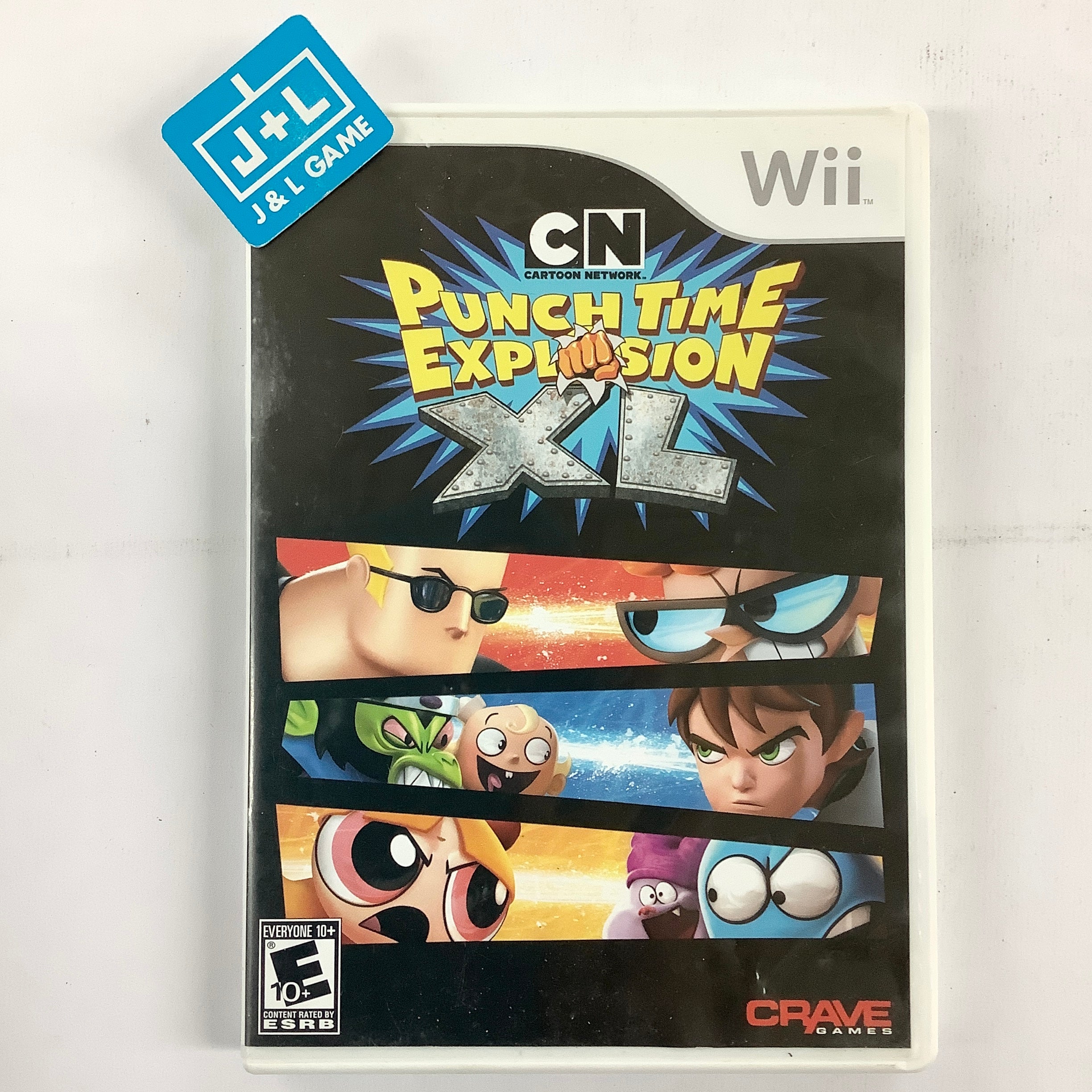 Cartoon Network: Punch Time Explosion XL - Nintendo Wii [Pre-Owned] Video Games Crave   