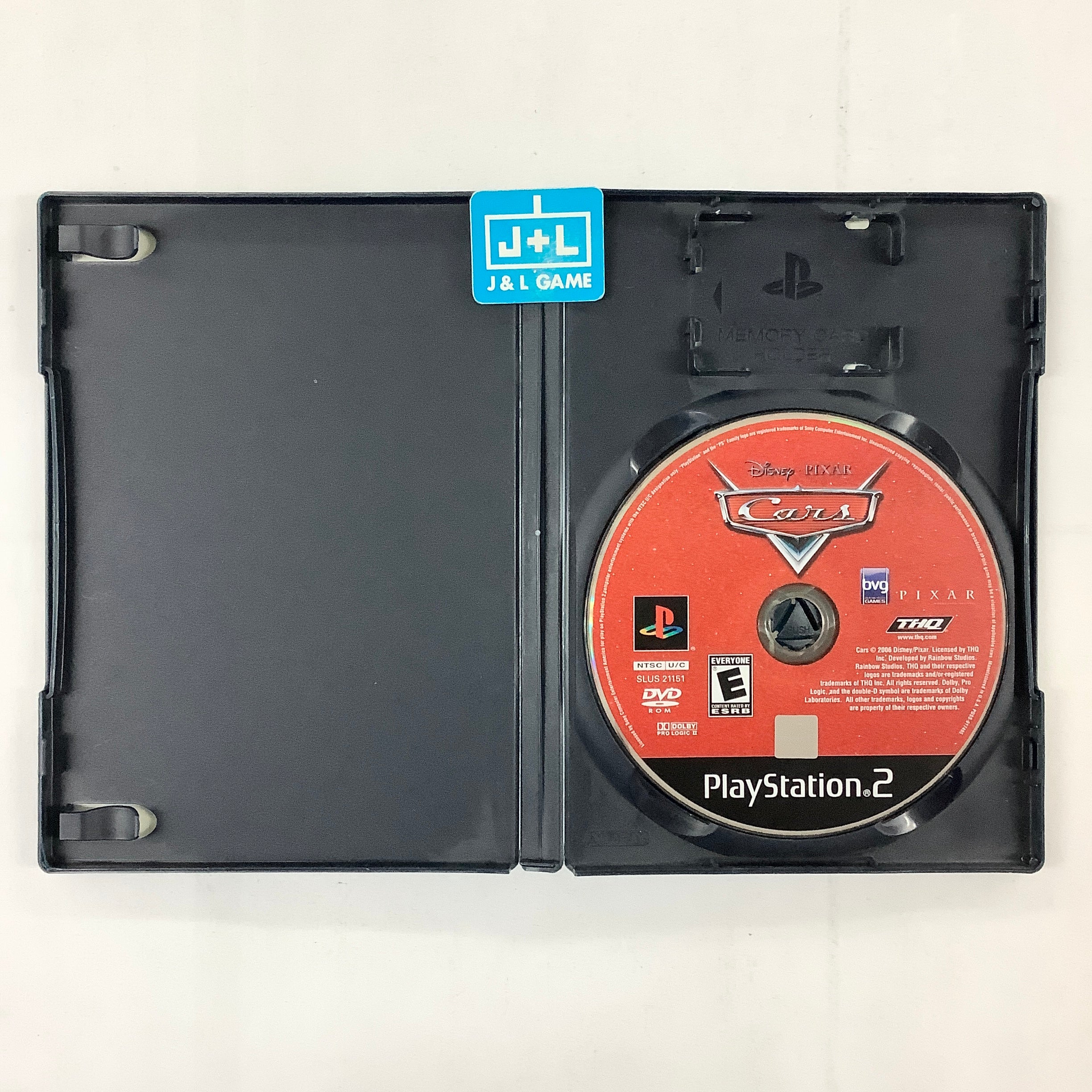 Cars - (PS2) PlayStation 2 [Pre-Owned] Video Games THQ   