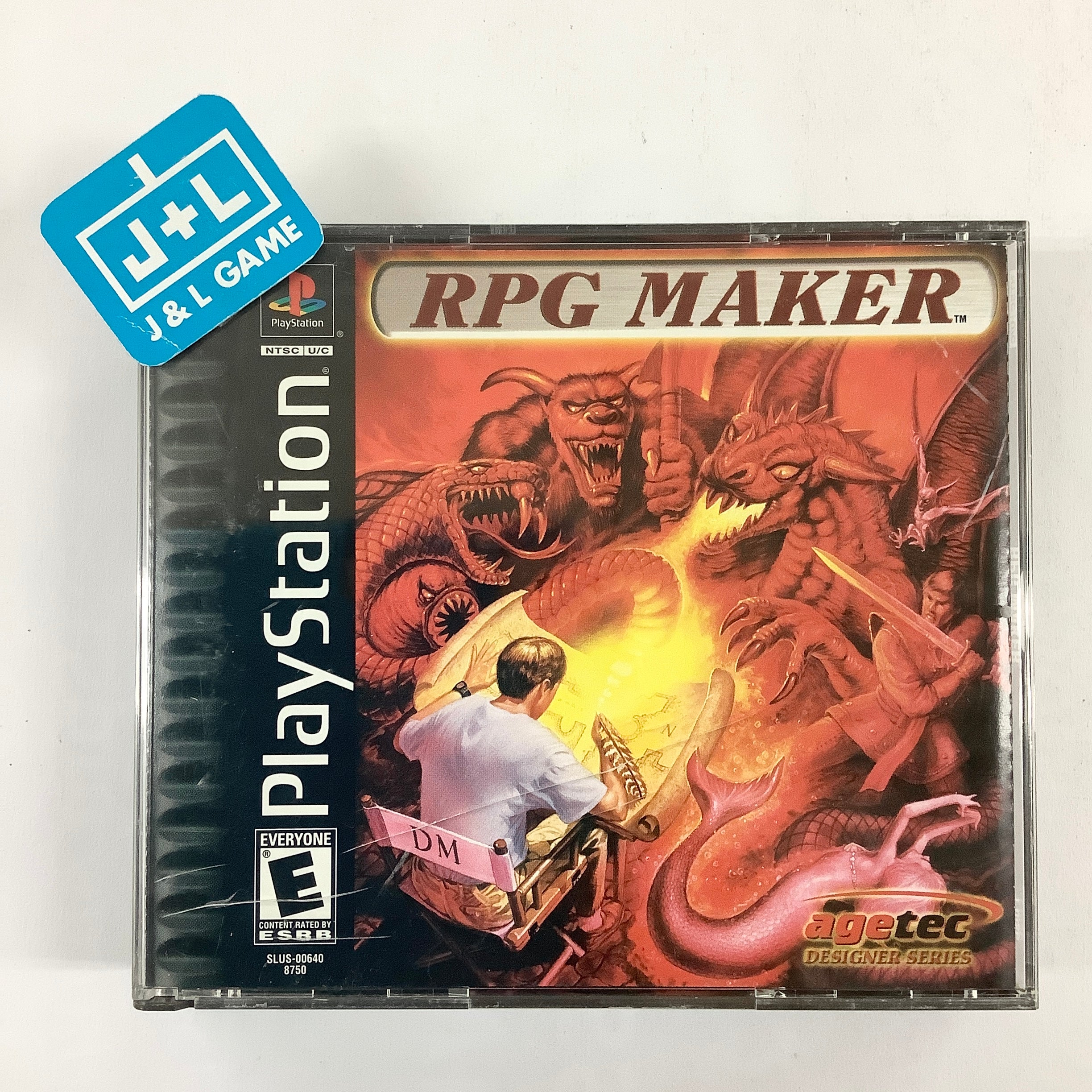 RPG Maker - (PS1) PlayStation 1 [Pre-Owned] Video Games Agetec   