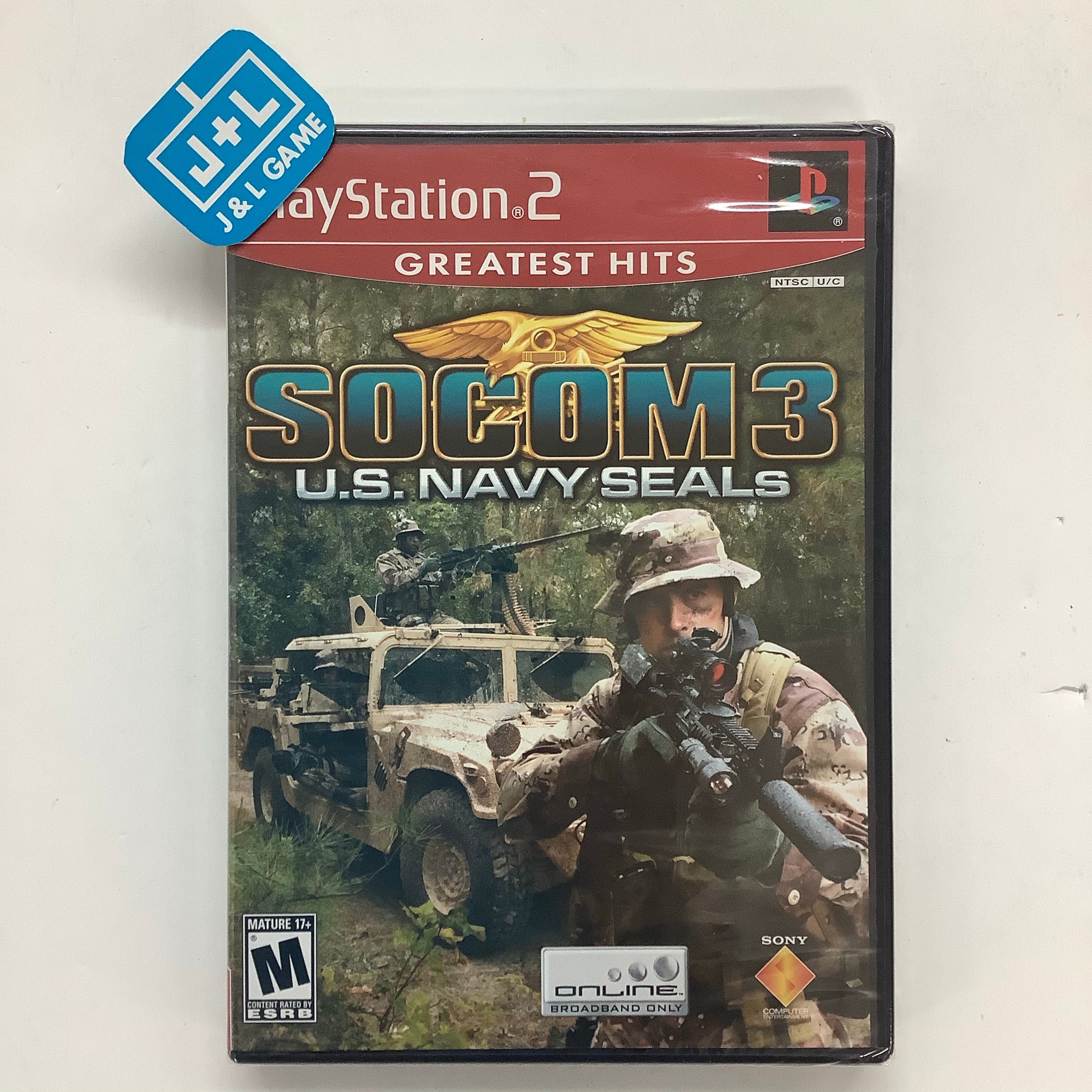 SOCOM 3: U.S. Navy SEALs (Greatest Hits) - (PS2) PlayStation 2 Video Games SCEA   