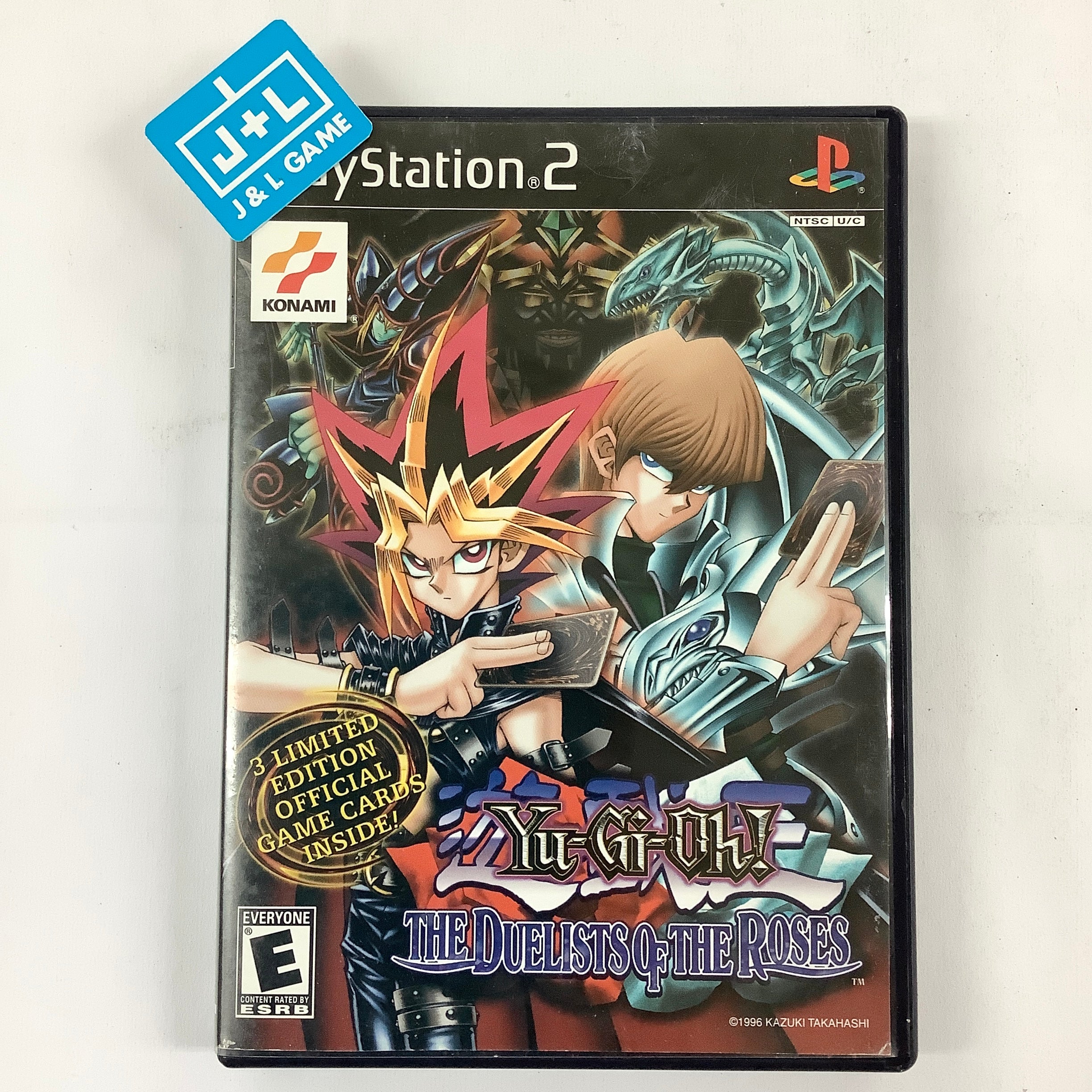 Yu-Gi-Oh! The Duelists of the Roses - (PS2) PlayStation 2 [Pre-Owned] Video Games Konami   