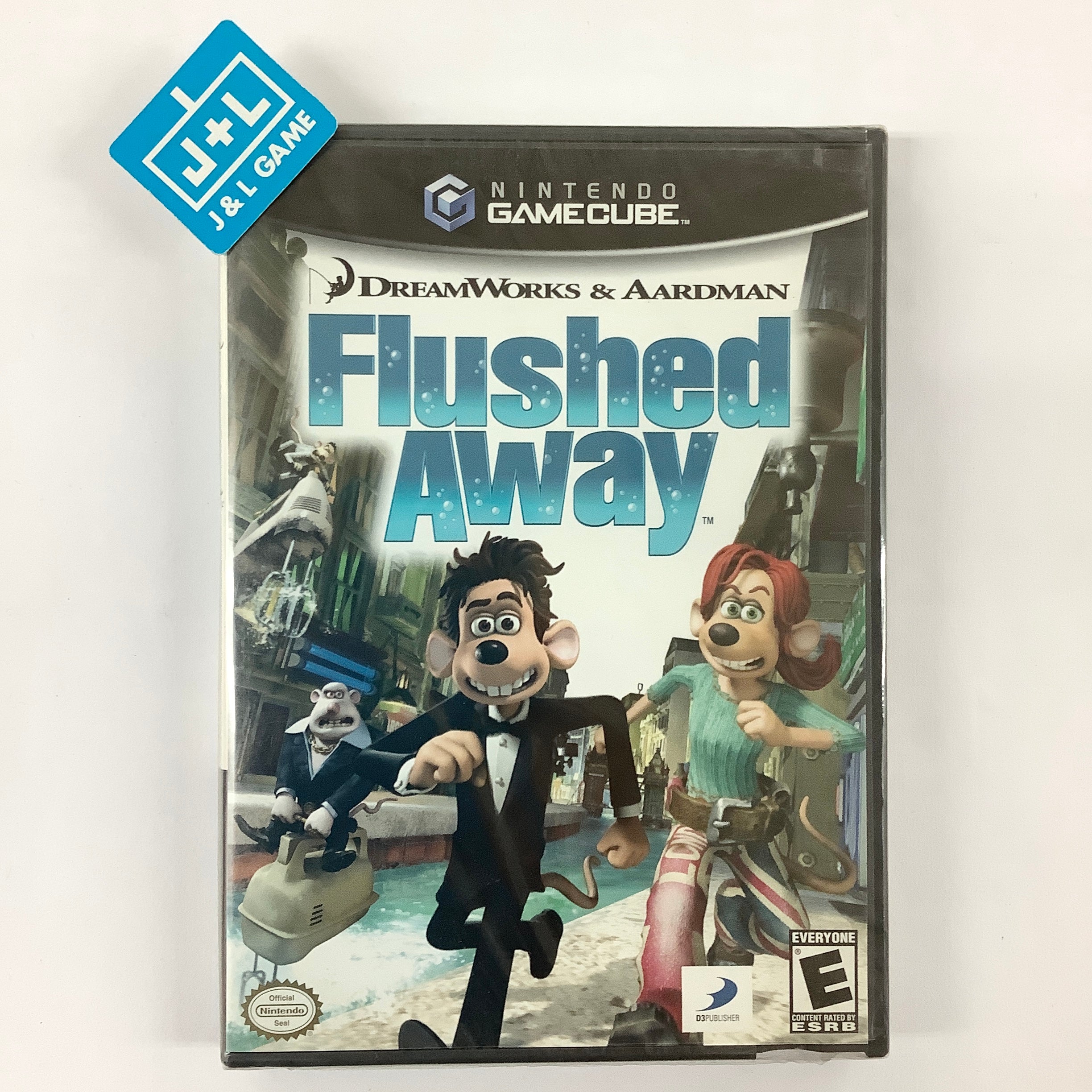 DreamWorks & Aardman Flushed Away - (GC) GameCube Video Games D3Publisher   