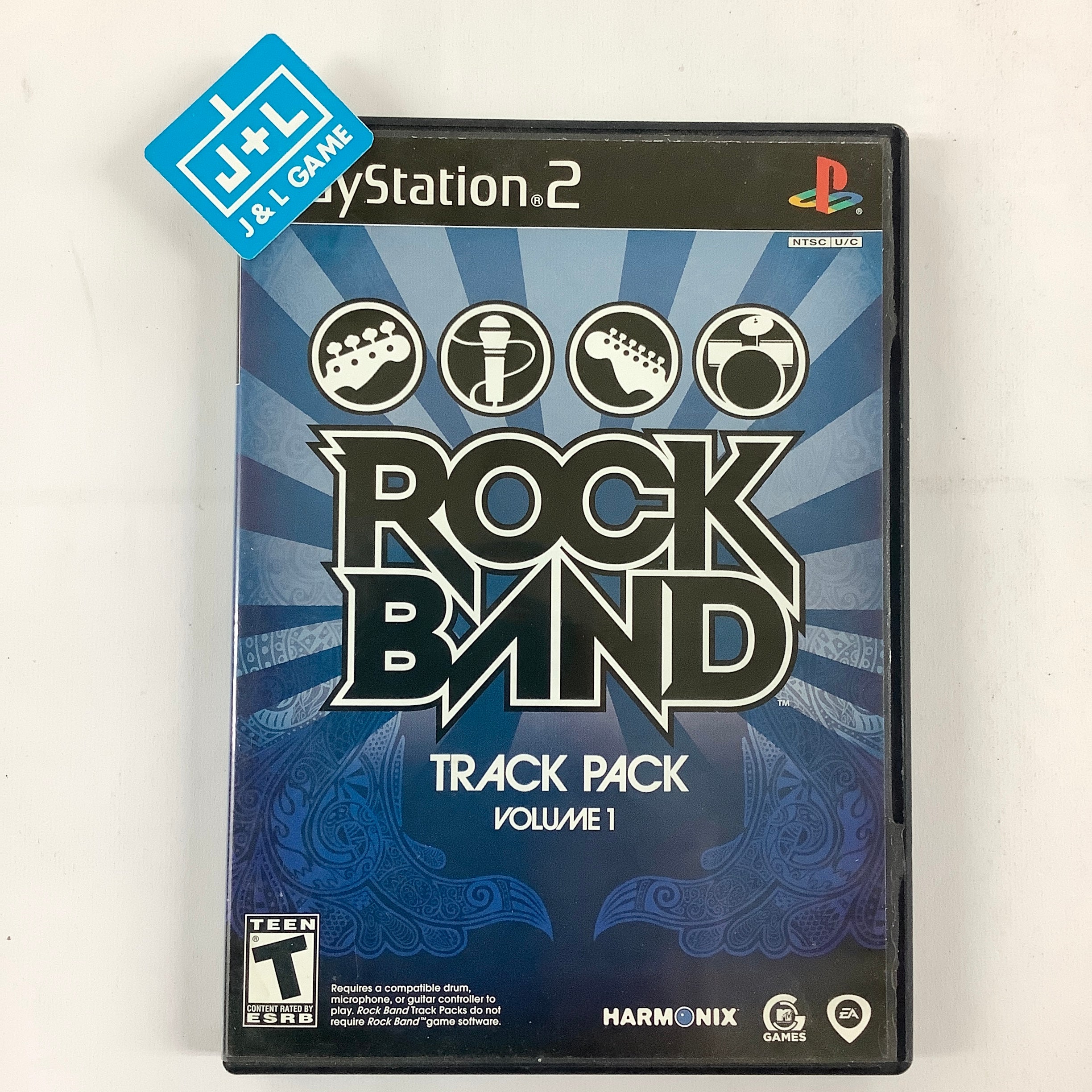 Rock Band Track Pack Volume 1 - (PS2) PlayStation 2 [Pre-Owned] Video Games MTV Games   