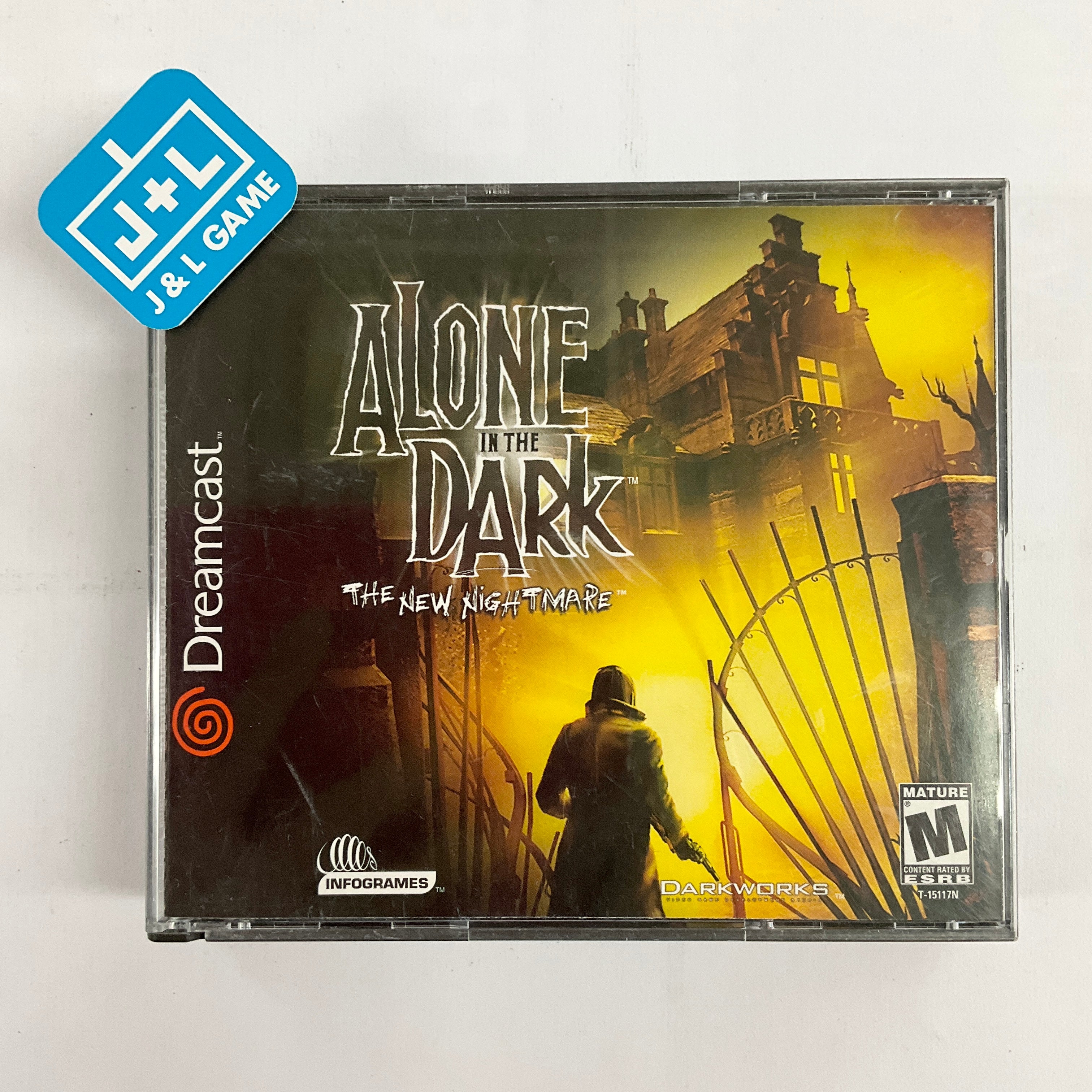 Alone in the Dark: The New Nightmare - (DC) SEGA Dreamcast  [Pre-Owned] Video Games Infogrames   