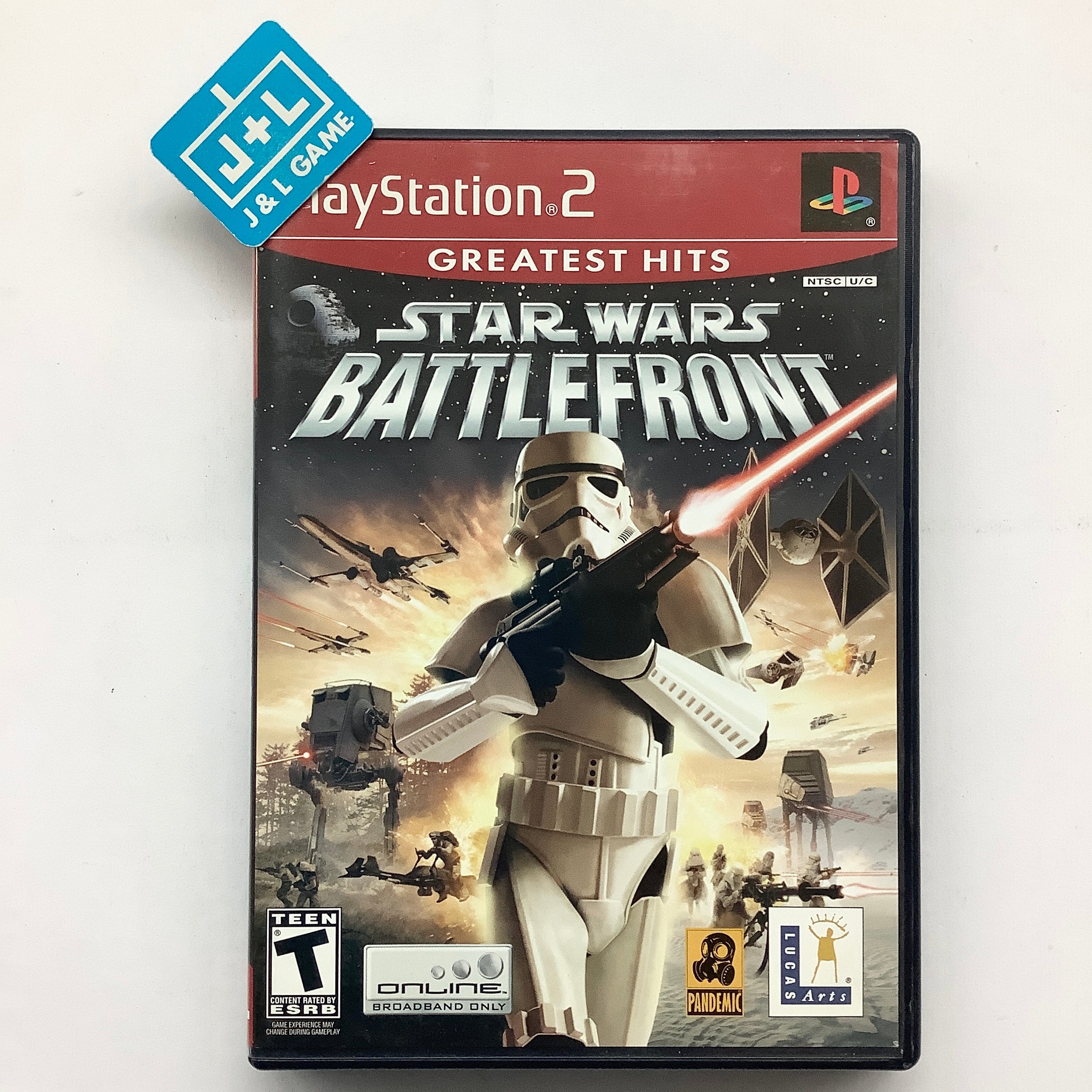 Star Wars: Battlefront (Greatest Hits) - (PS2) PlayStation 2 [Pre-Owned] Video Games LucasArts   