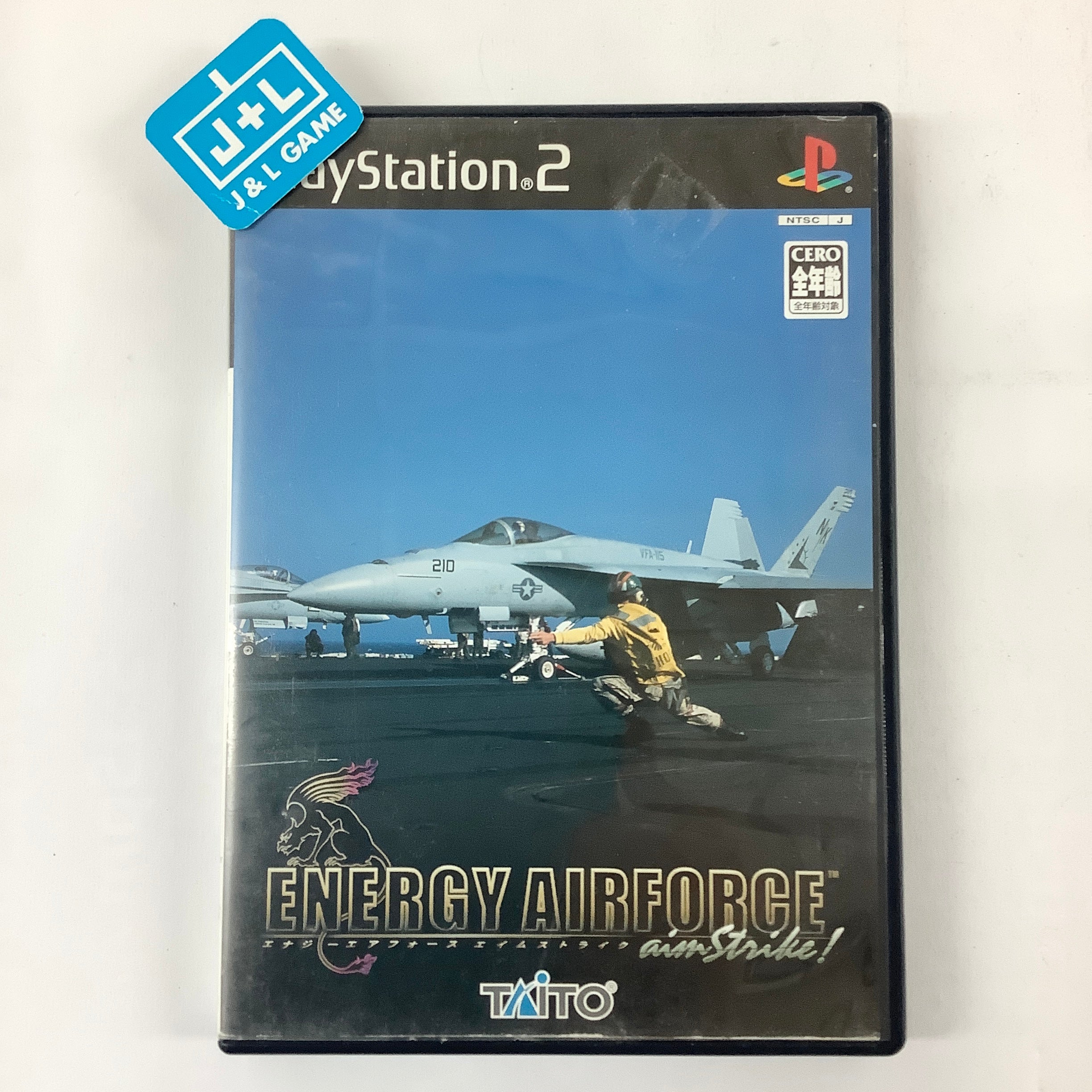 Energy Airforce aimStrike! - (PS2) PlayStation 2 [Pre-Owned] (Japanese Import) Video Games Taito Corporation   