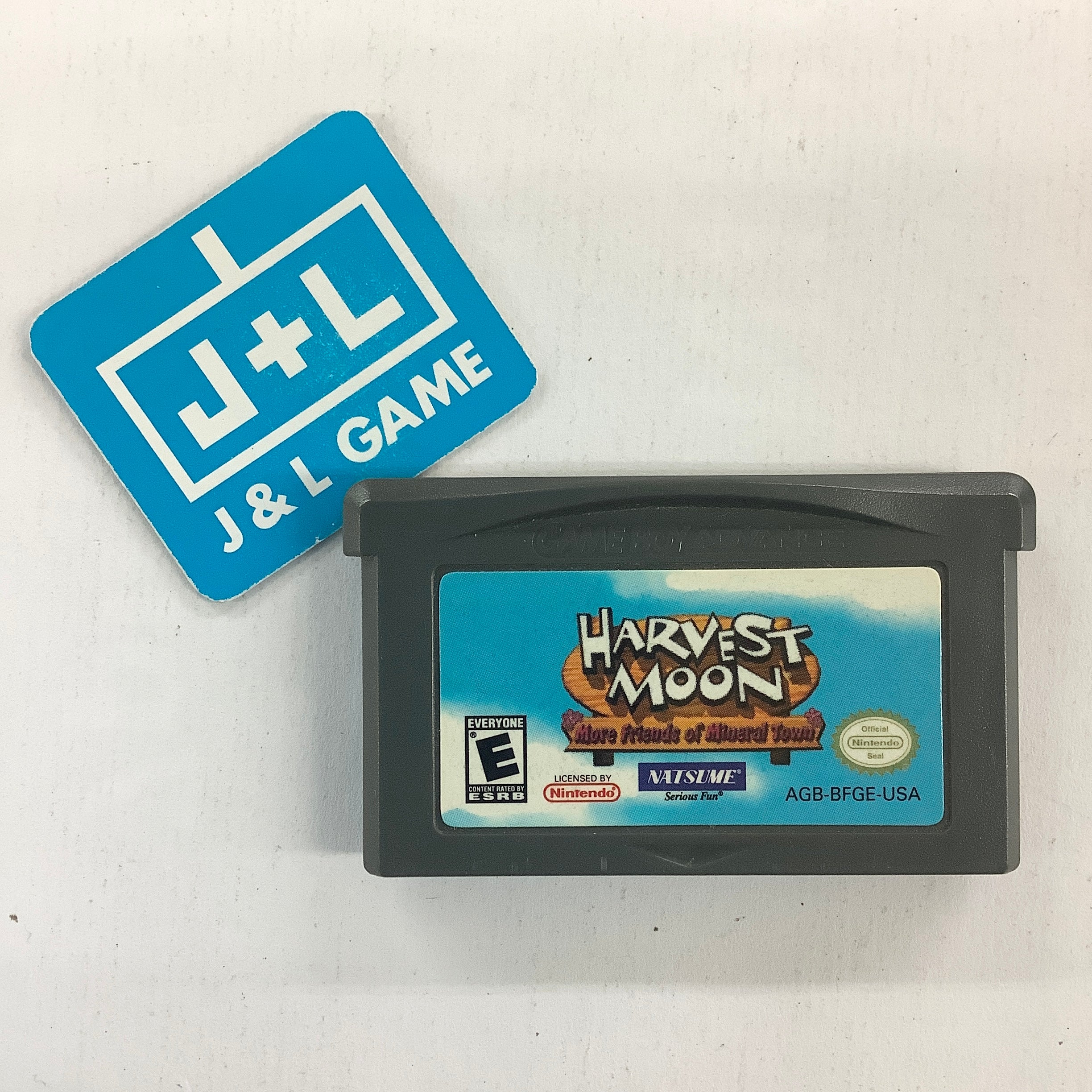 Harvest Moon: More Friends of Mineral Town - (GBA) Game Boy Advance [Pre-Owned] Video Games Natsume   