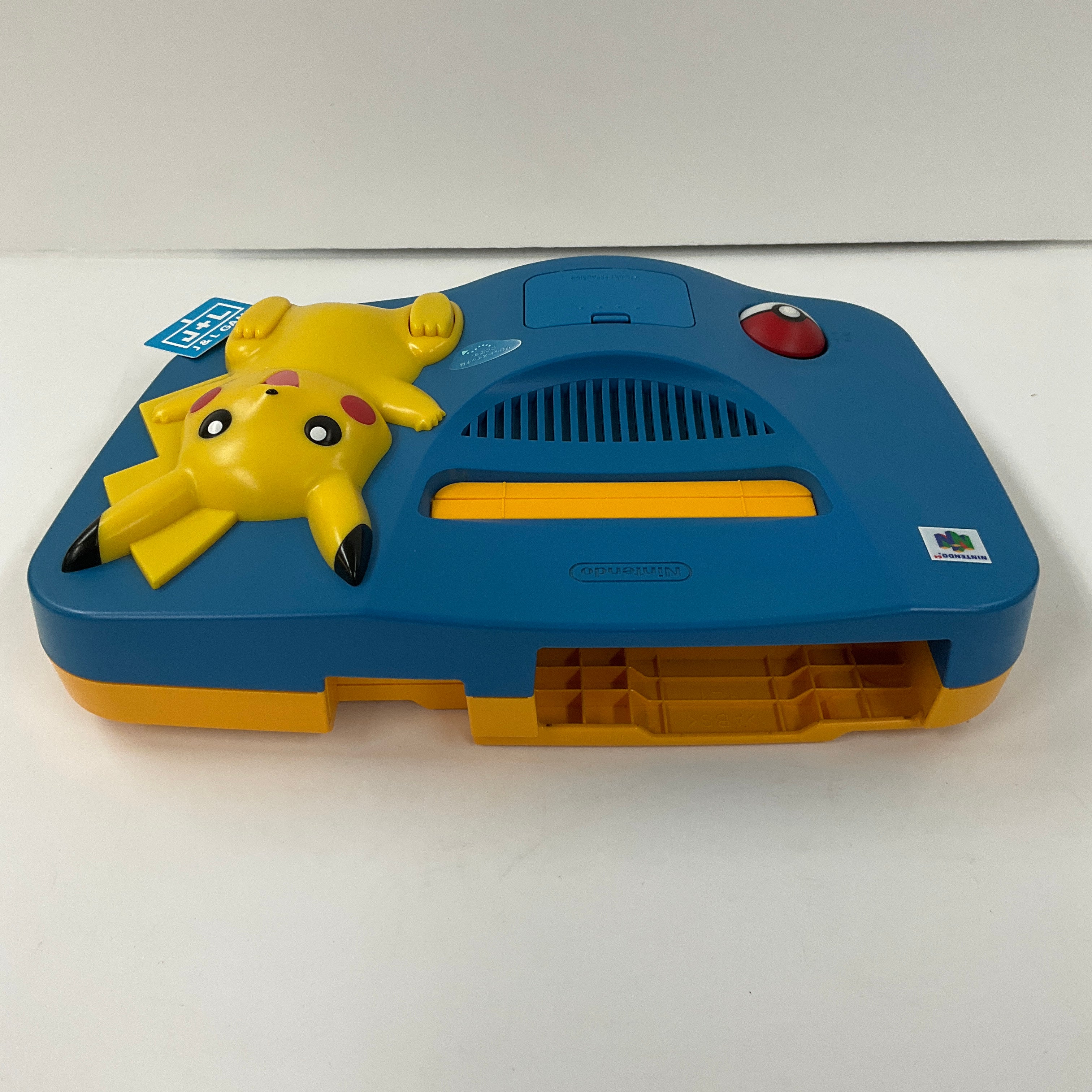 Nintendo 64 Hardware Console (Pikachu Edition) (Blue and Yellow) - (N64) Nintendo 64 (Japanese Import) [Pre-Owned] CONSOLE Nintendo   