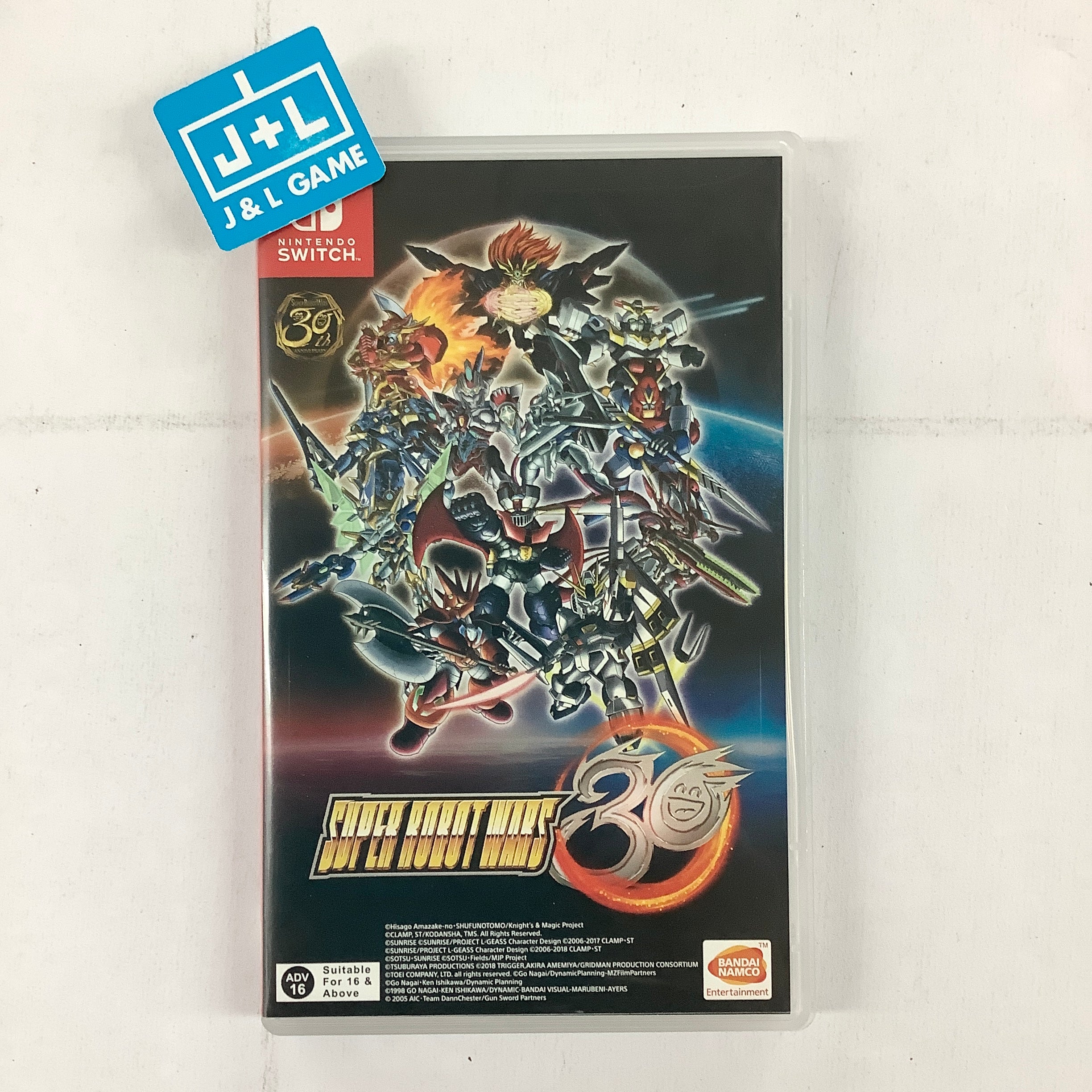 Super Robot Wars 30 (English Sub) - (NSW) Nintendo Switch [UNBOXING] (Asia Import) Video Games Bandai Namco Games   