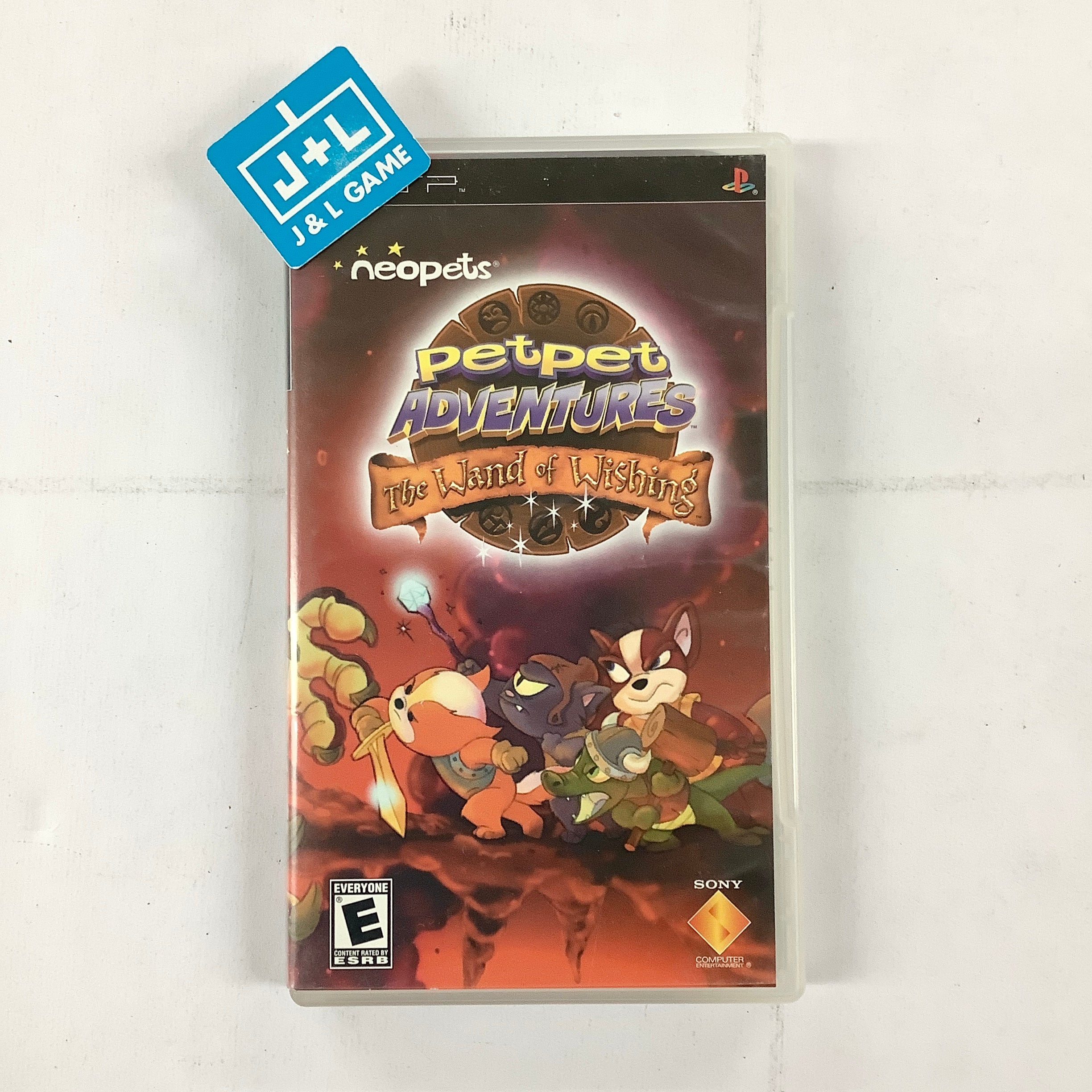 Neopets Petpet Adventures: The Wand of Wishing - SONY PSP [Pre-Owned] Video Games SCEA   