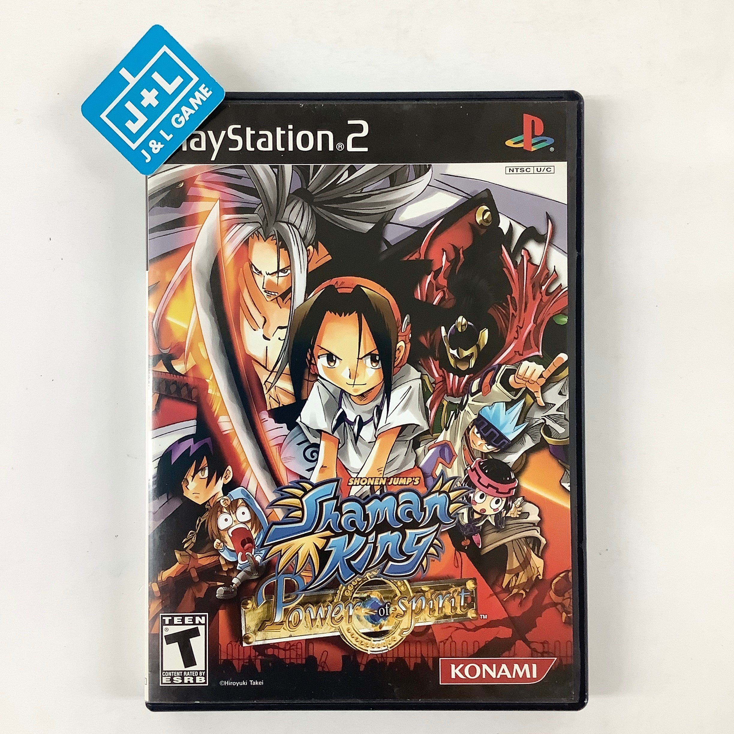 Shaman King: Power of Spirit - (PS2) PlayStation 2 [Pre-Owned] Video Games Konami   