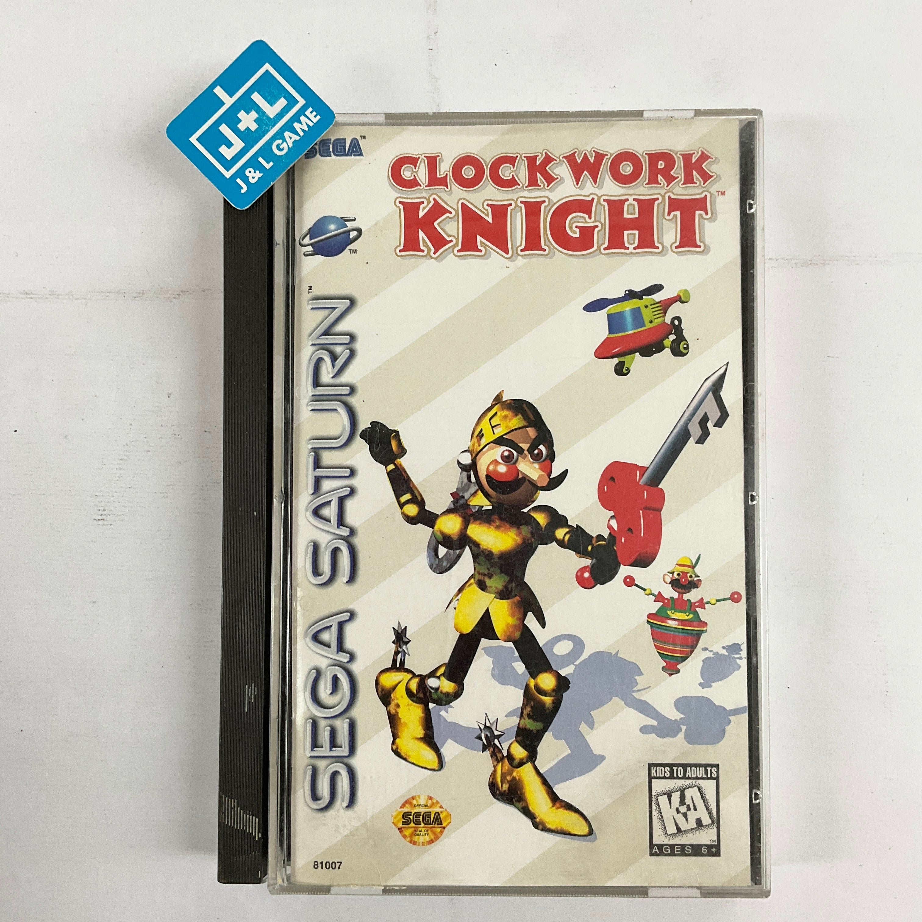 Clockwork Knight - (SS) SEGA Saturn [Pre-Owned] Video Games Sega   