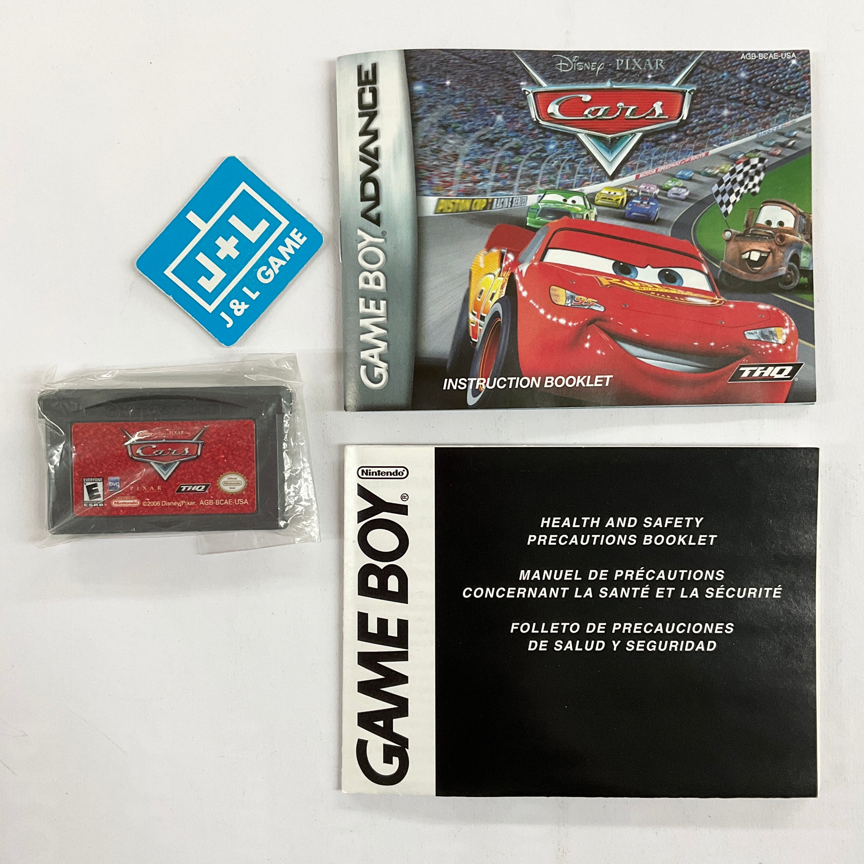 Cars - (GBA) Game Boy Advance [Pre-Owned] Video Games THQ   