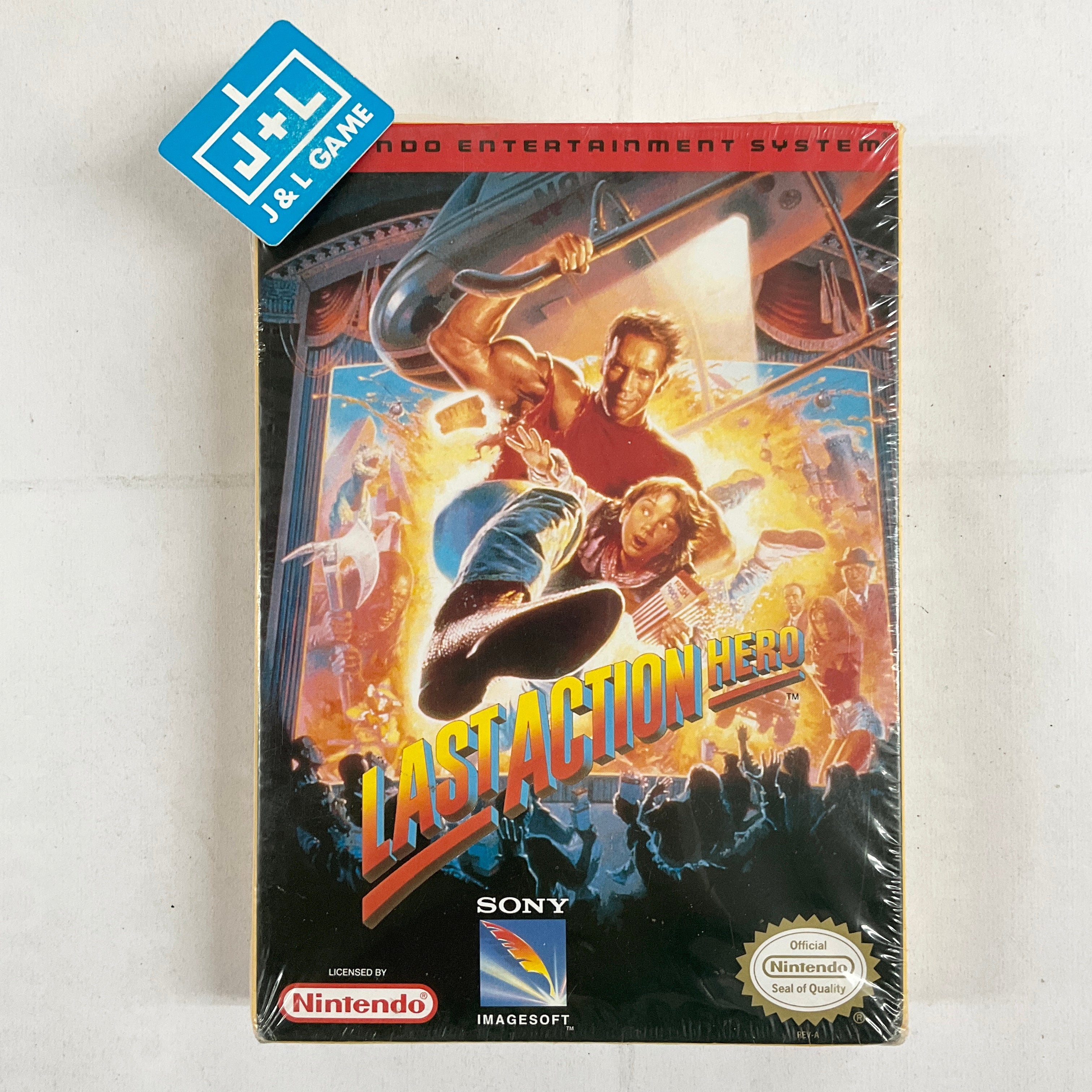 Last Action Hero - (NES) Nintendo Entertainment System [Pre-Owned] Video Games Sony Imagesoft   