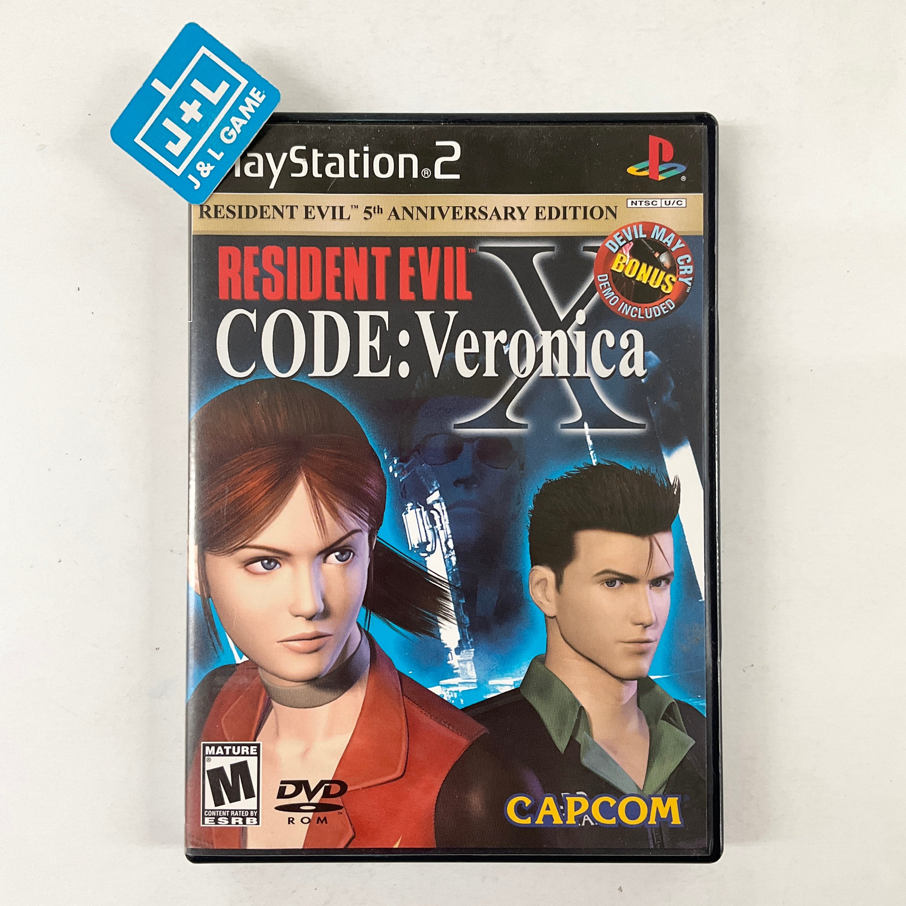 Resident Evil Code Veronica X 5th Anniversary Edition - (PS2) PlayStation 2 [Pre-Owned] Video Games Capcom   