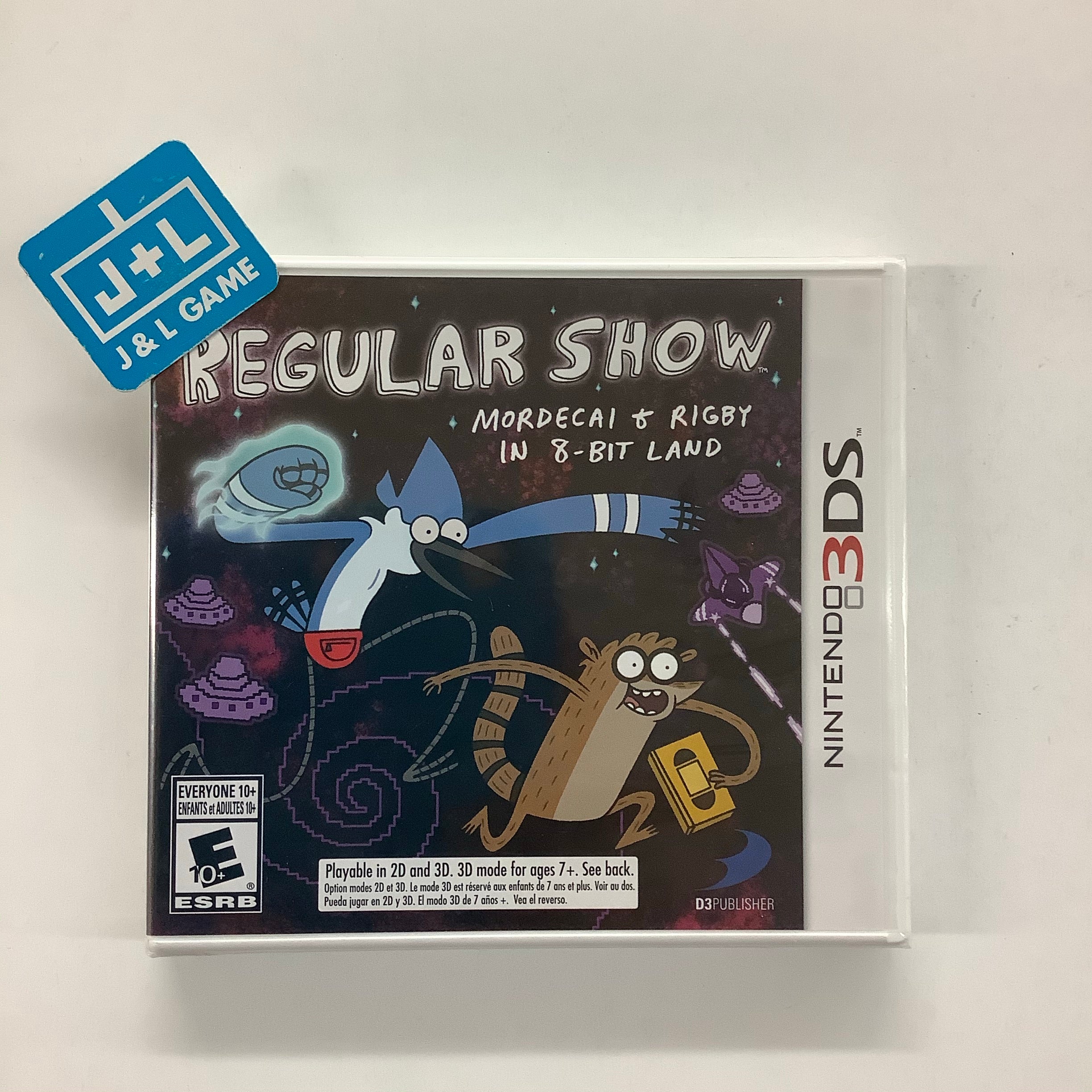 Regular Show: Mordecai and Rigby in 8-Bit Land - Nintendo 3DS Video Games D3Publisher   