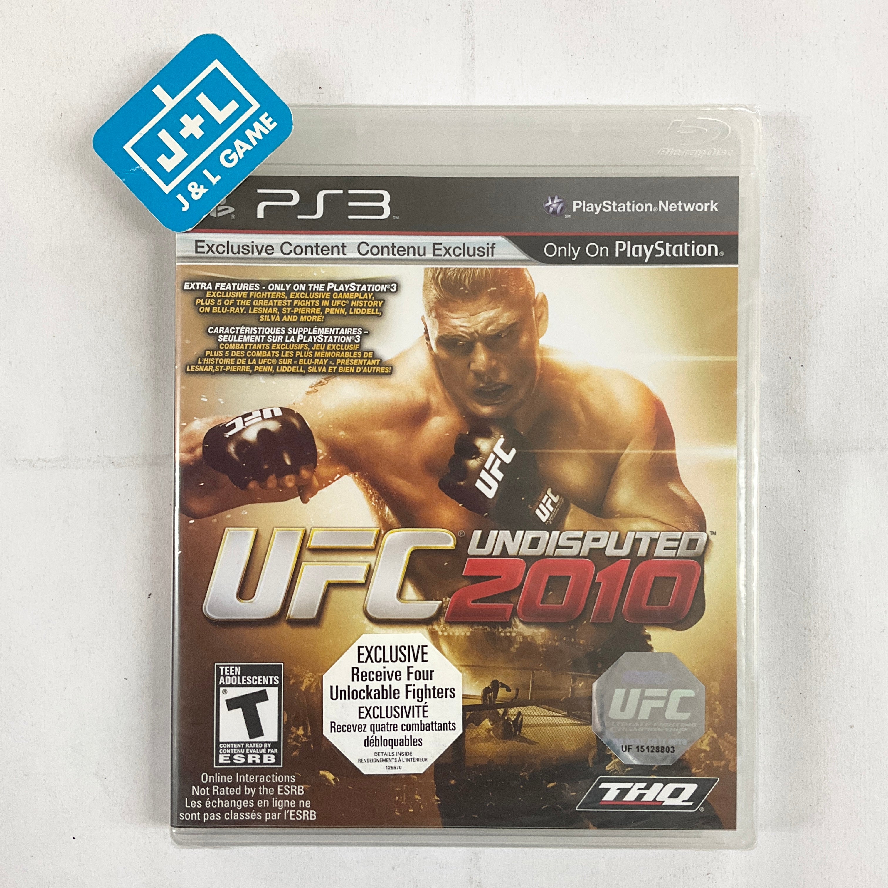 UFC Undisputed 2010 - (PS3) PlayStation 3 Video Games THQ   