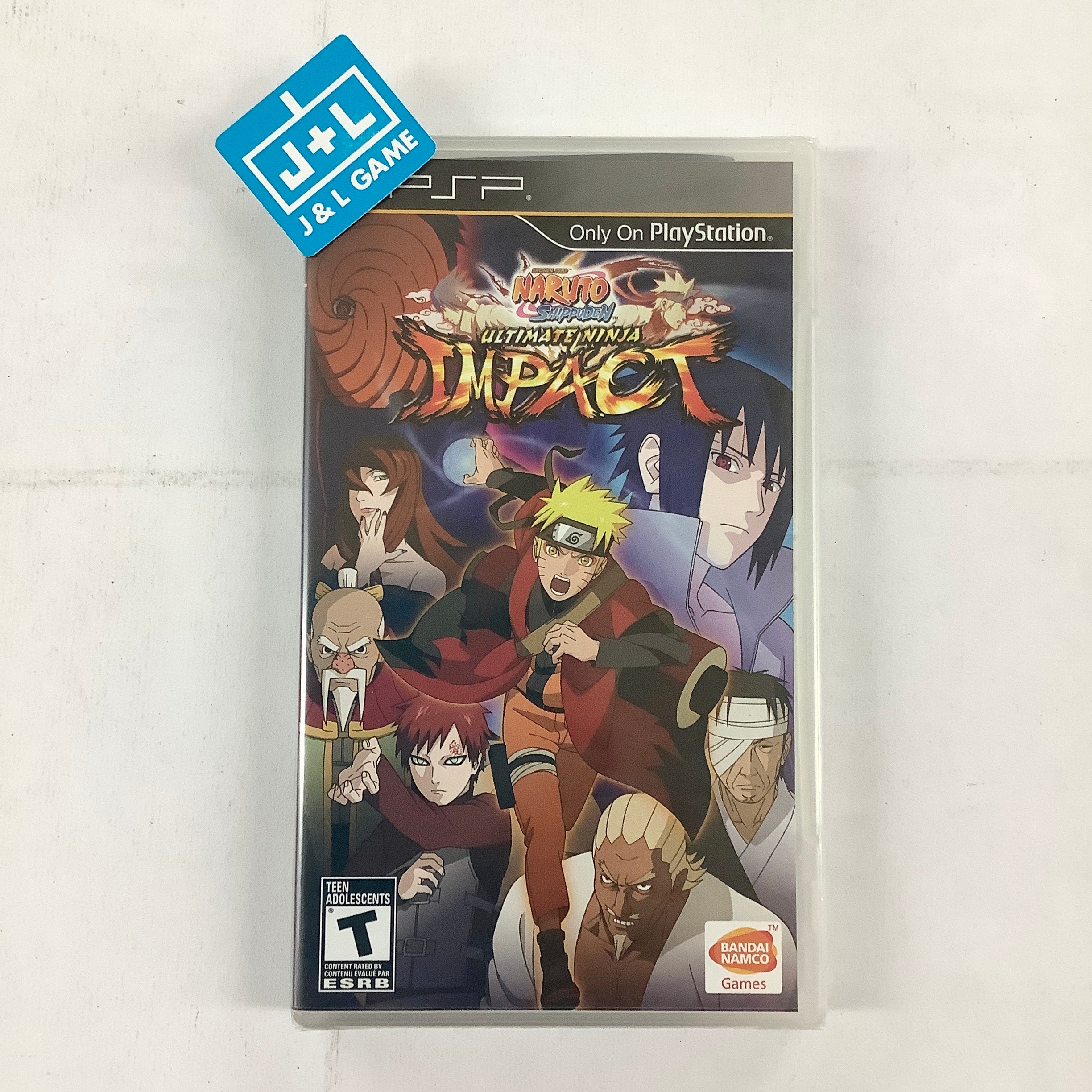 Naruto Shippuden: Ultimate Ninja Impact - Sony PSP Video Games Namco Bandai Games   