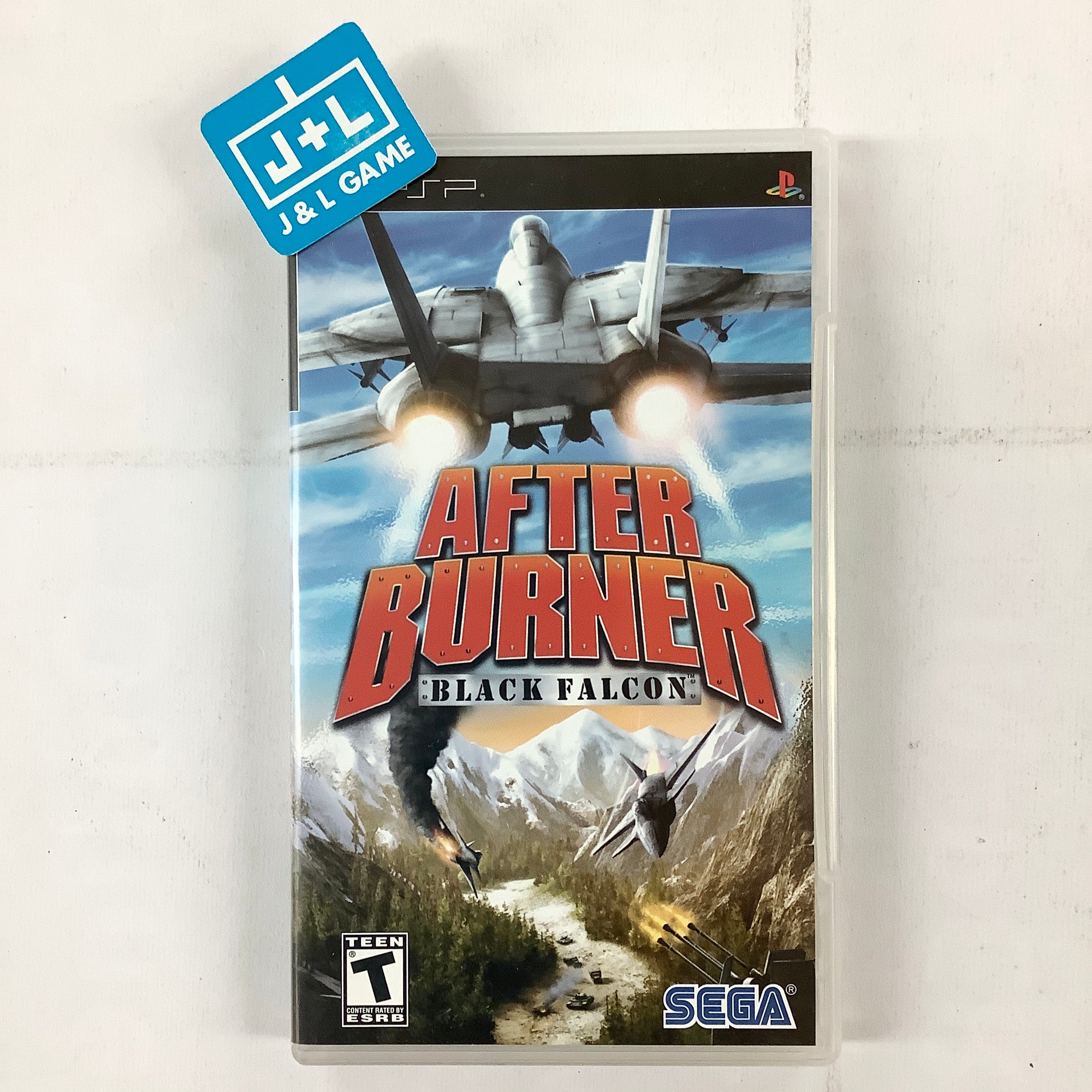 After Burner: Black Falcon - Sony PSP [Pre-Owned] Video Games Sega   