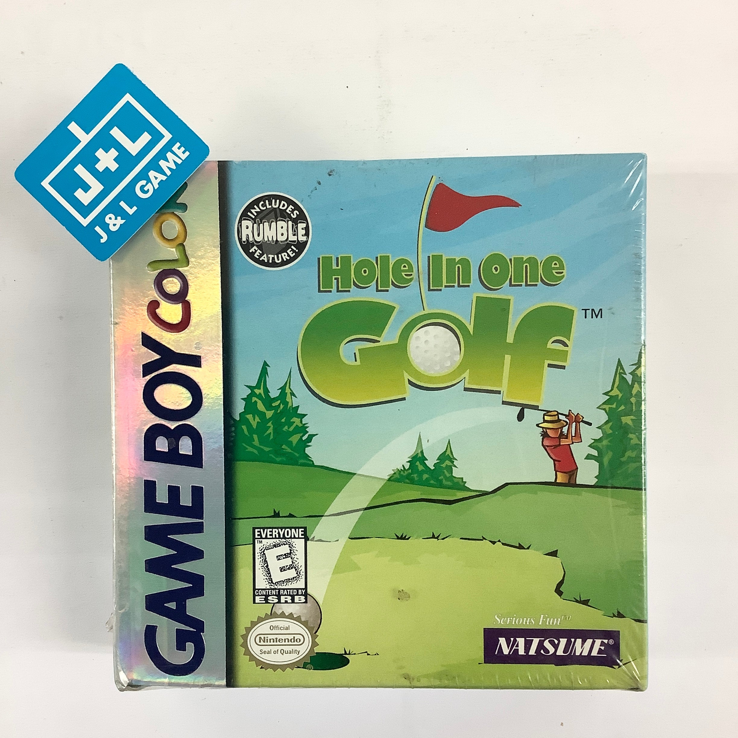 Hole in One Golf - (GBC) Game Boy Color Video Games Natsume   