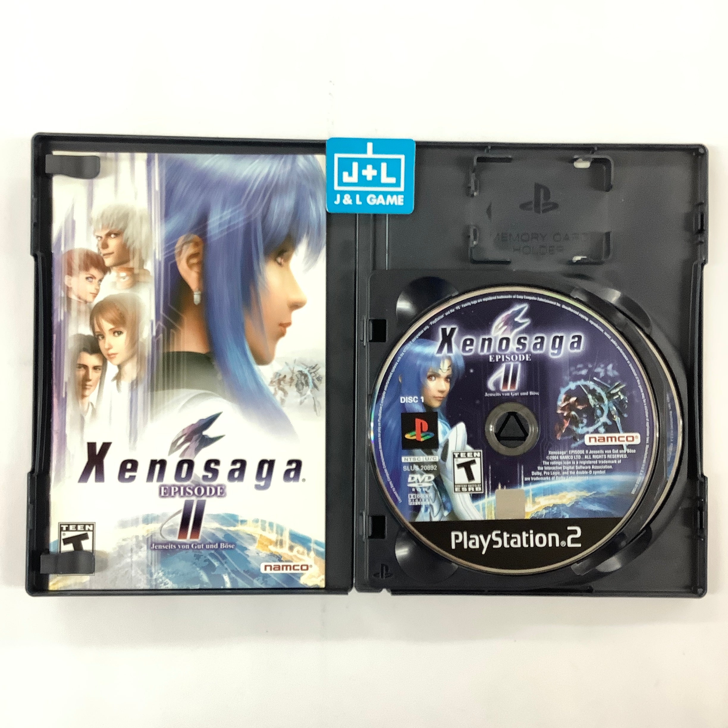 Xenosaga Episode II: Jenseits Von Gut und Bose - (PS2) PlayStation 2 [Pre-Owned] Video Games BANDAI NAMCO Entertainment   