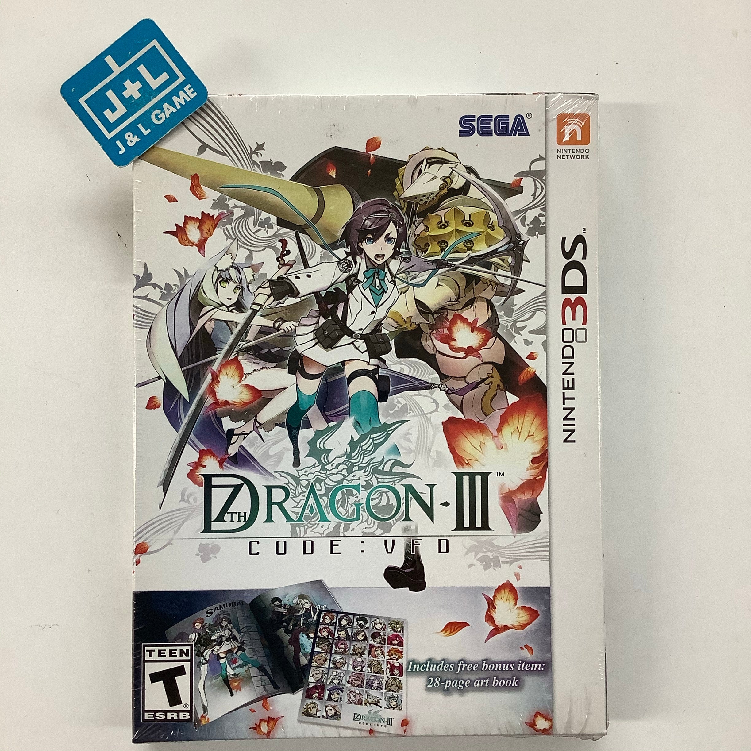 7th Dragon III Code: VFD (Launch Edition) - Nintendo 3DS Video Games Sega   