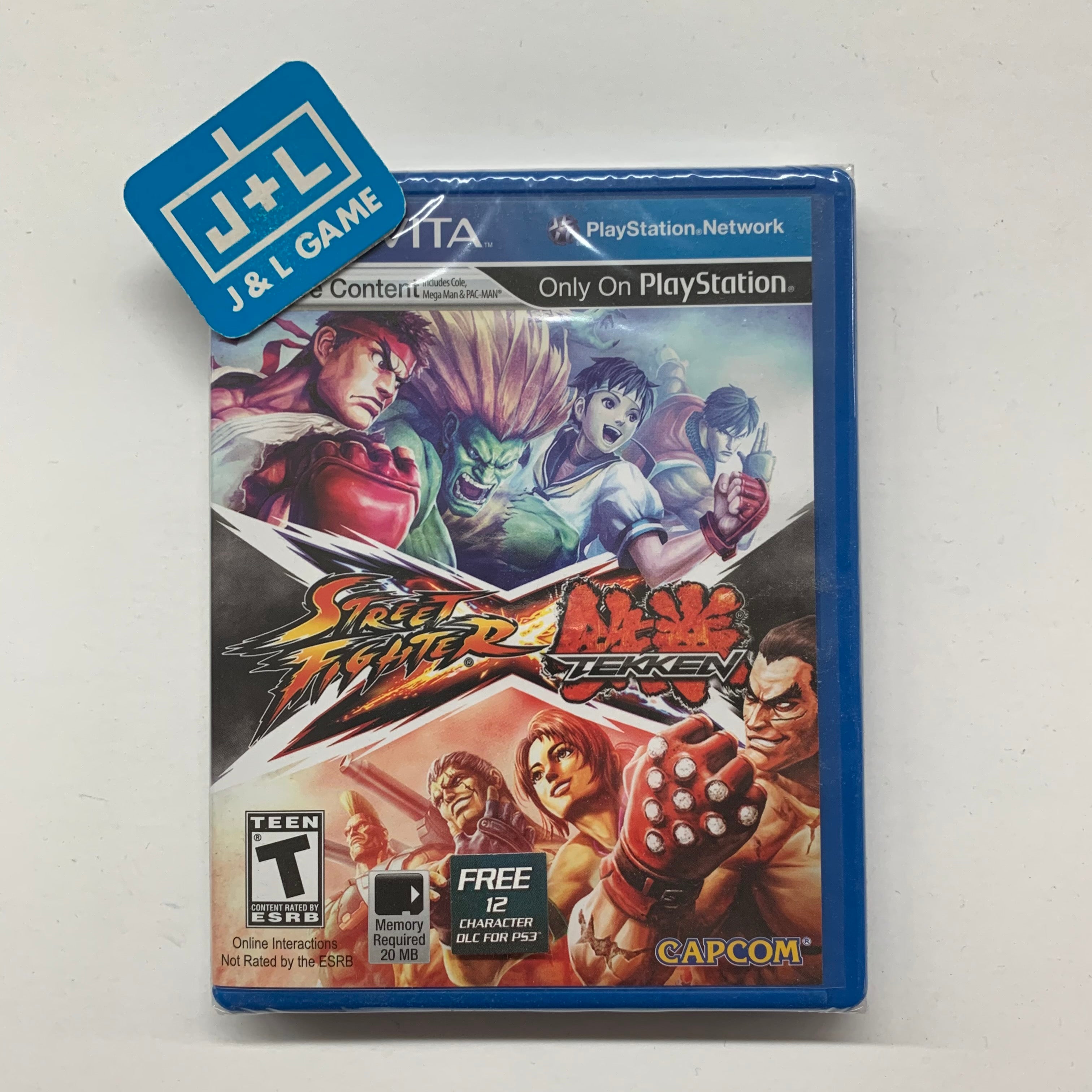 Street Fighter X Tekken - (PSV) PlayStation Vita Video Games Capcom   