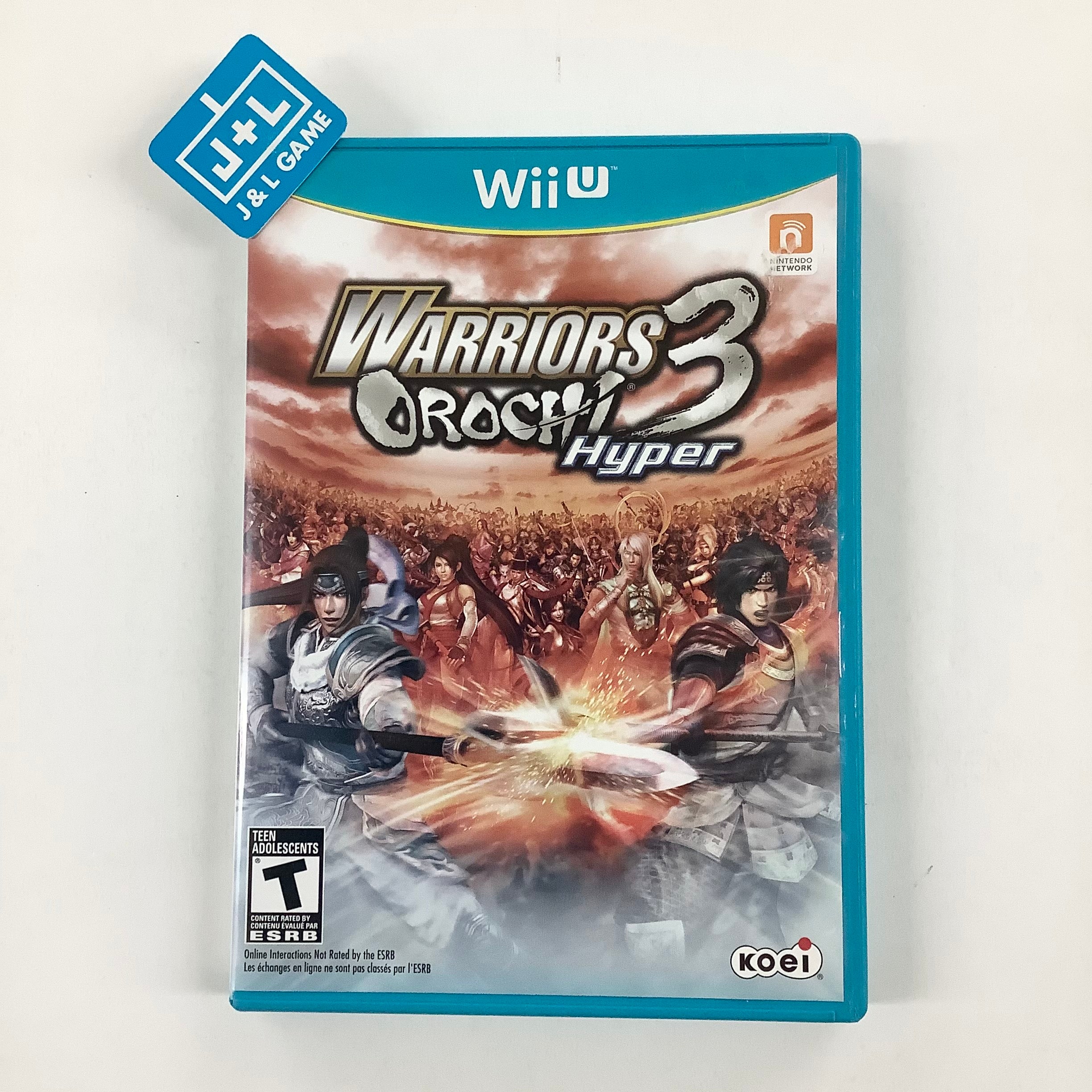 Warriors Orochi 3 Hyper - Nintendo Wii U [Pre-Owned] Video Games Tecmo Koei Games   