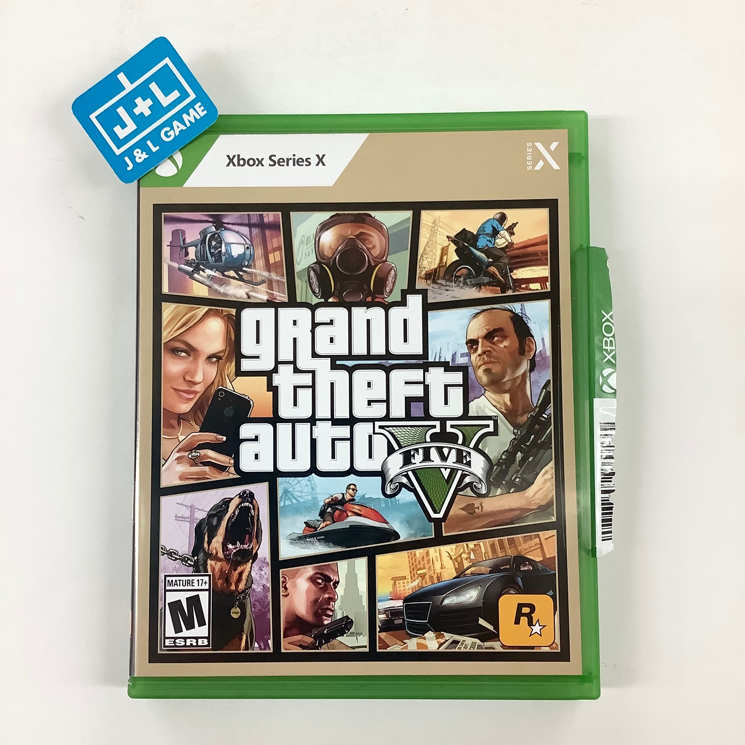 Grand Theft Auto V - (XSX) Xbox Series X [UNBOXING] Video Games Rockstar Games   