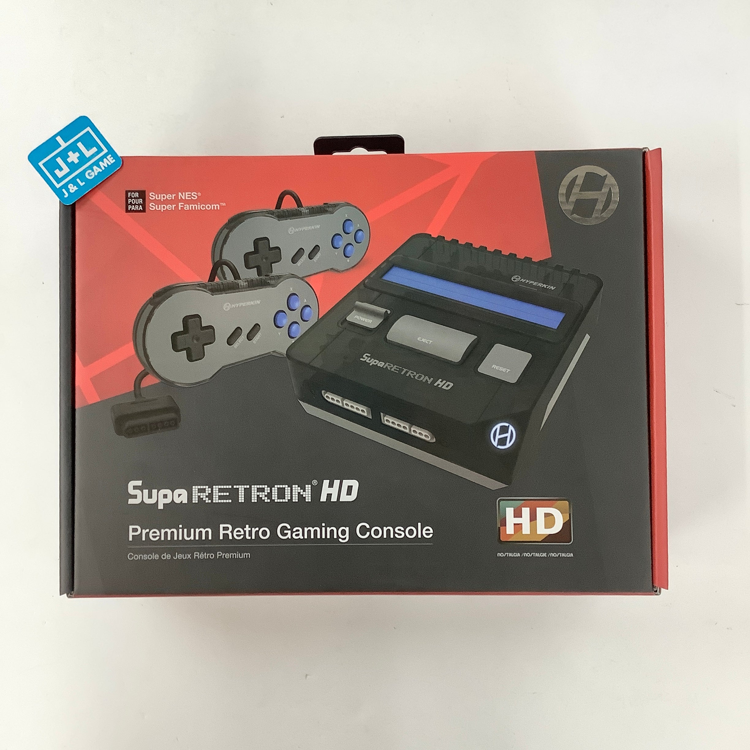 Hyperkin Suparetron HD Gaming Console for Super NES/Super Famicom (Space Black) - (SNES) Super Nintendo CONSOLE Hyperkin   