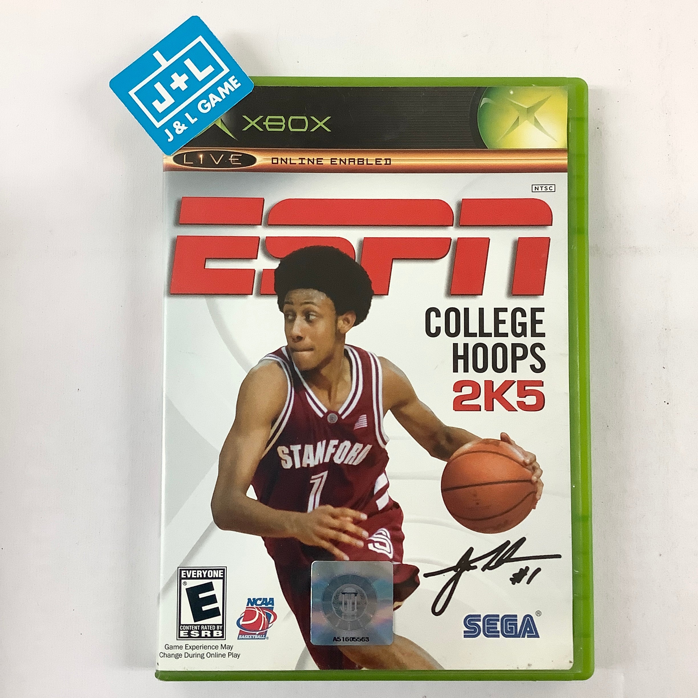 ESPN College Hoops 2K5 - (XB) Xbox [Pre-Owned] Video Games Sega   