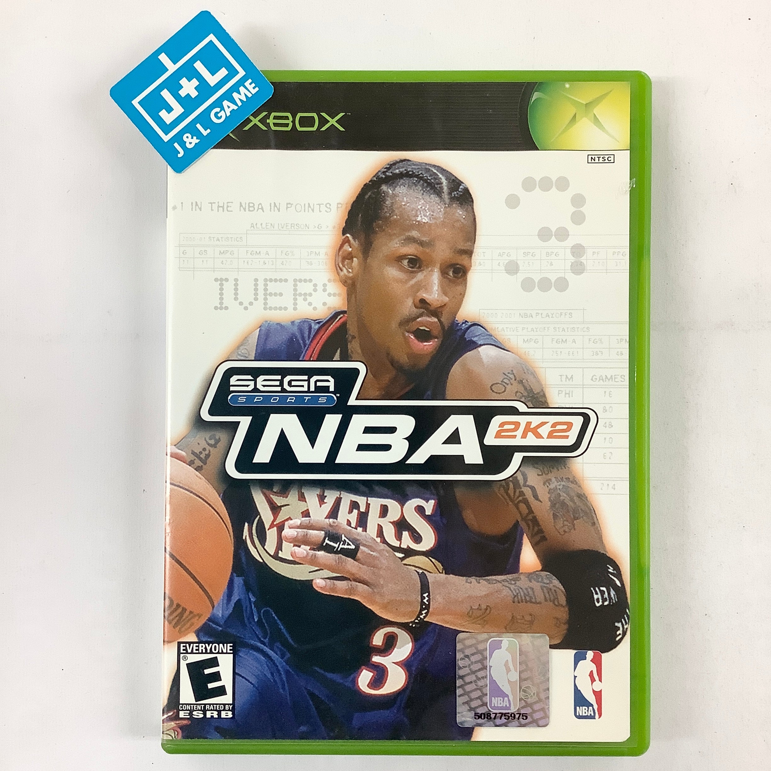 NBA 2K2 - (XB) Xbox [Pre-Owned] Video Games Sega   