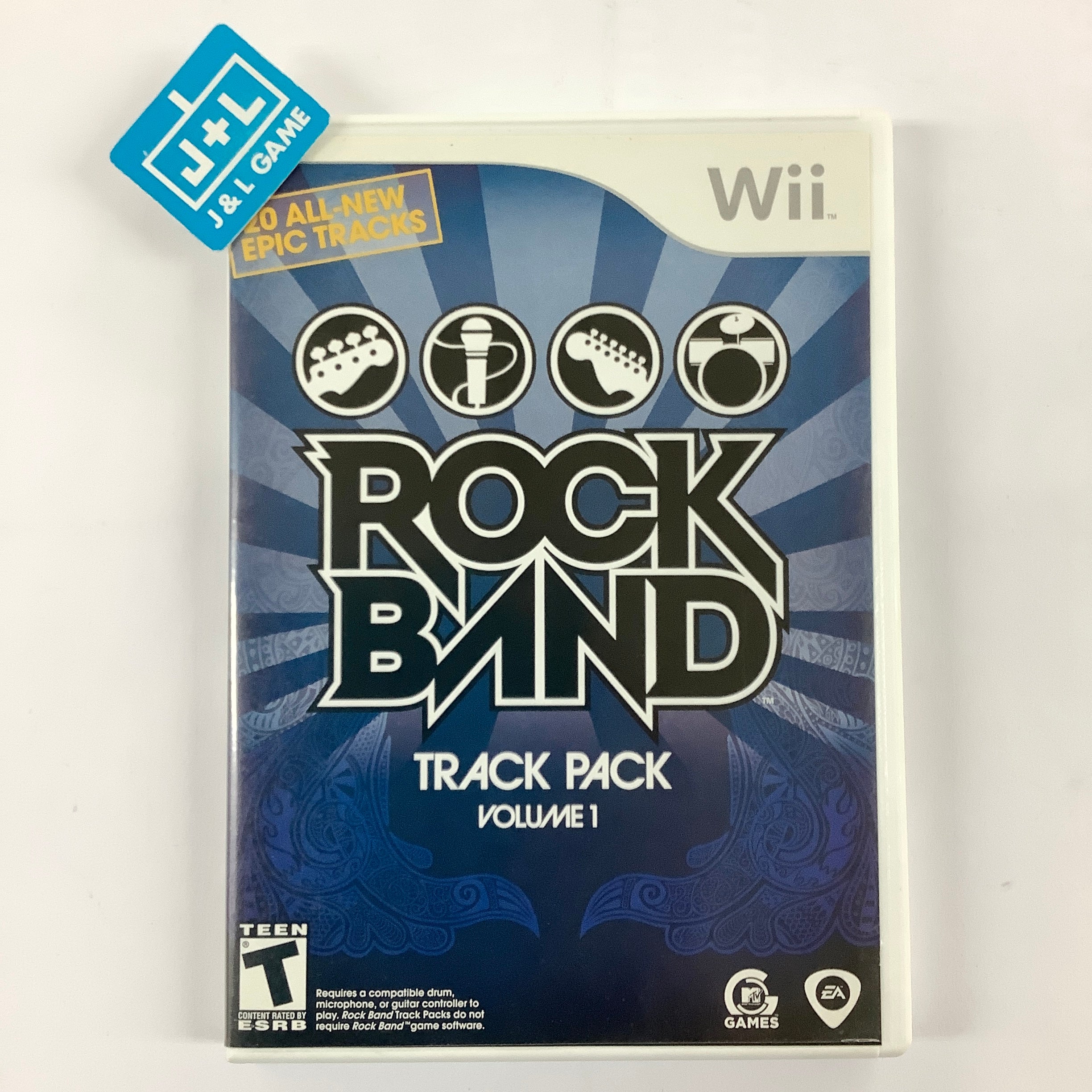 Rock Band Track Pack: Volume 1 - Nintendo Wii [Pre-Owned] Video Games MTV Games   