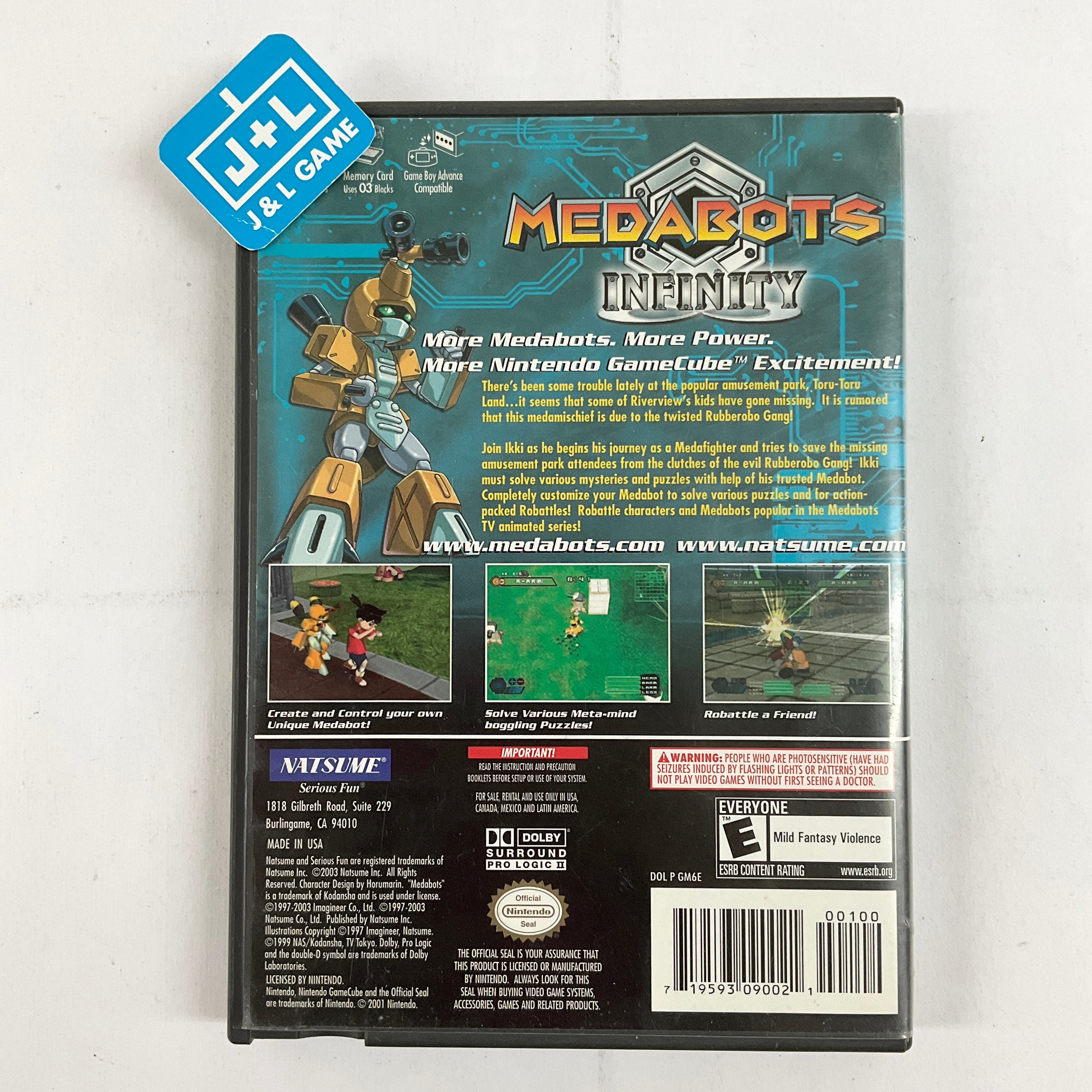 Medabots: Infinity - (GC) GameCube [Pre-Owned] Video Games Natsume   