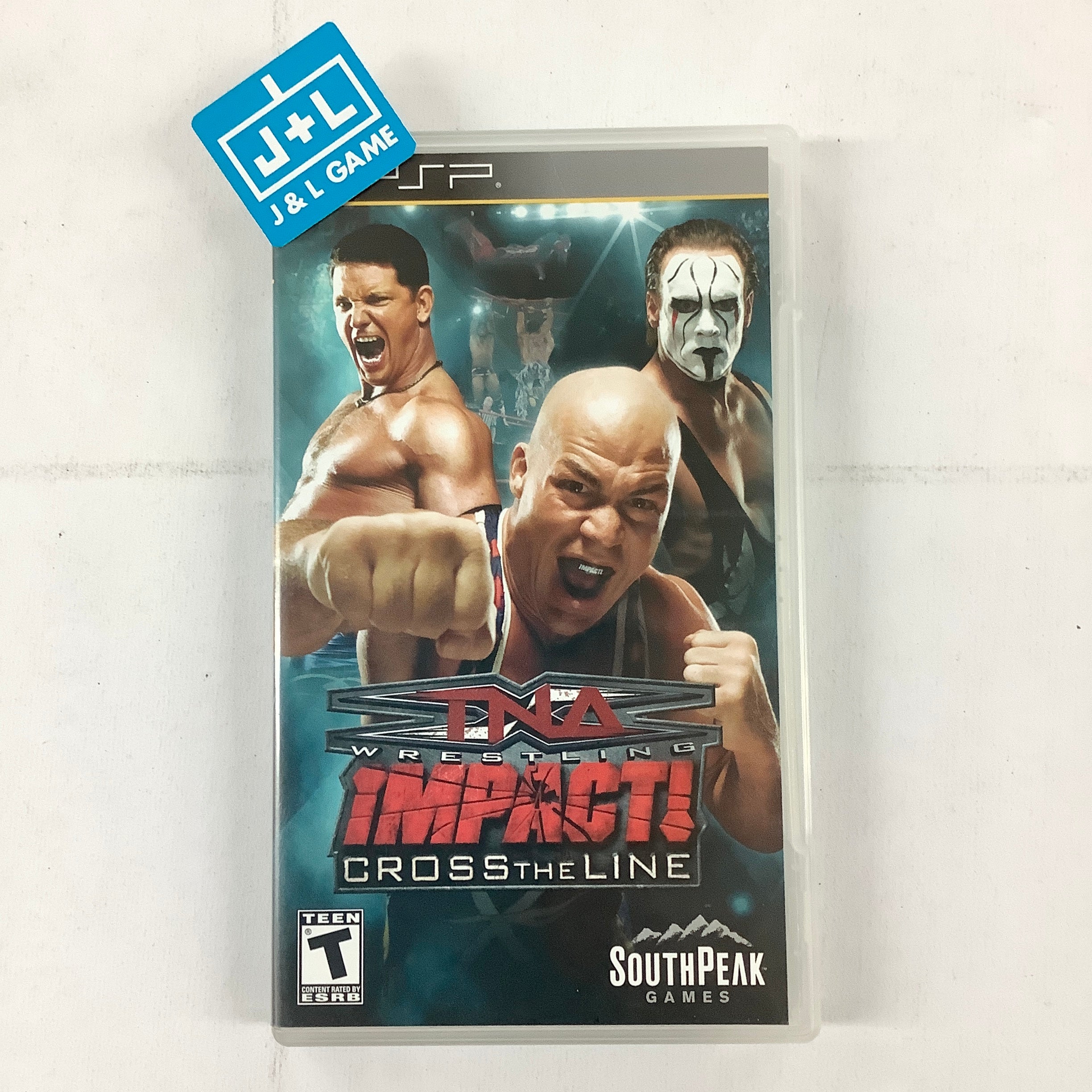 TNA Impact: Cross the Line  - Sony PSP [Pre-Owned] Video Games SouthPeak Games   