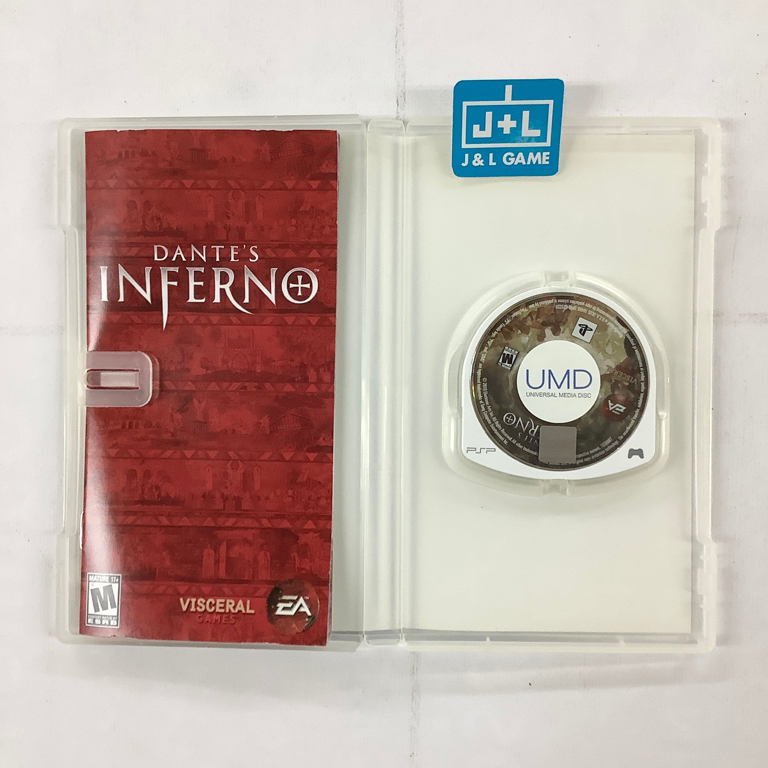 Dante's Inferno - Sony PSP [Pre-Owned] Video Games Electronic Arts   