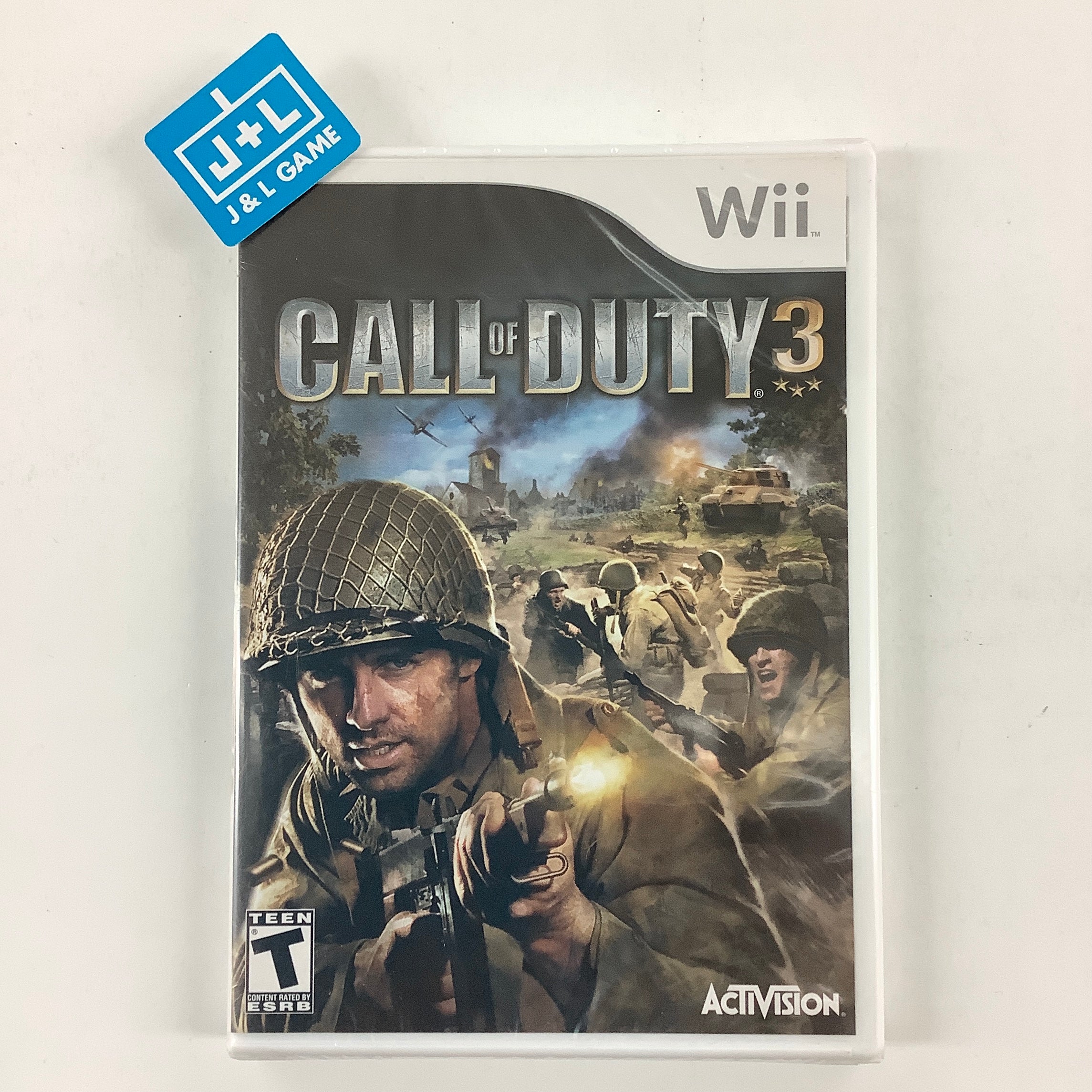 Call of Duty 3 - Nintendo Wii Video Games Activision   