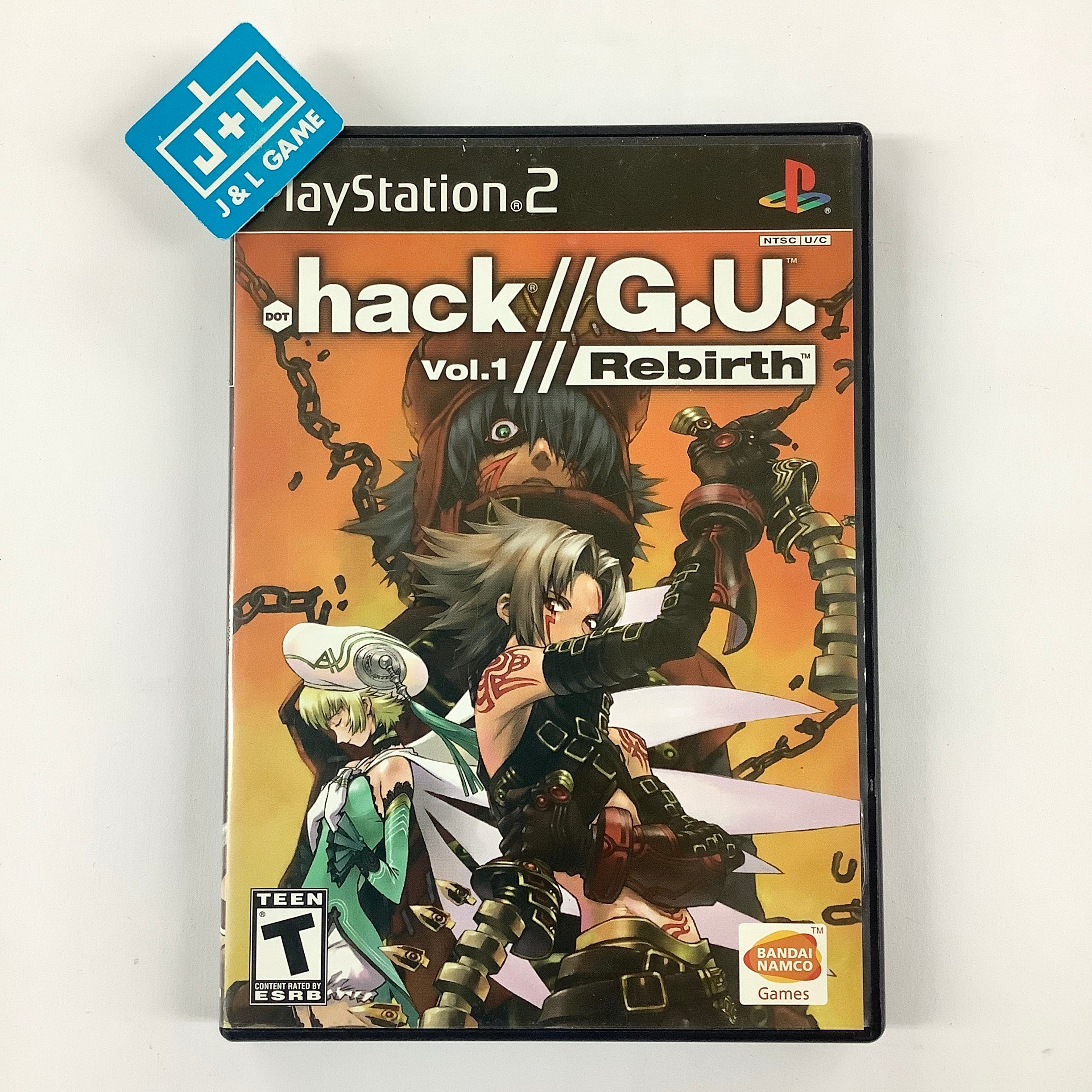 .hack//G.U. Vol. 1: Rebirth - (PS2) PlayStation 2 [Pre-Owned] Video Games Bandai Namco   