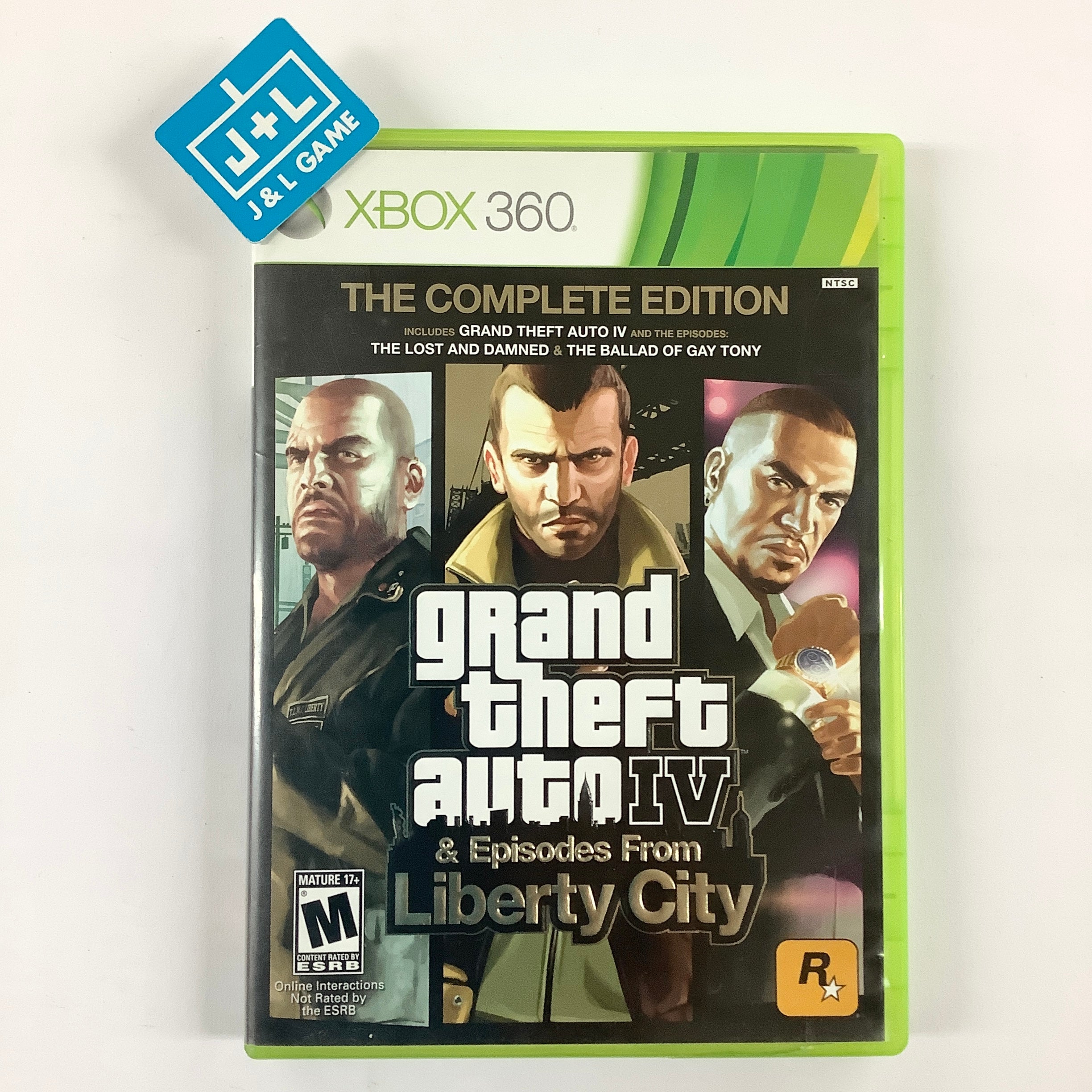 Grand Theft Auto IV: The Complete Edition - Xbox 360 [Pre-Owned] Video Games Rockstar Games   