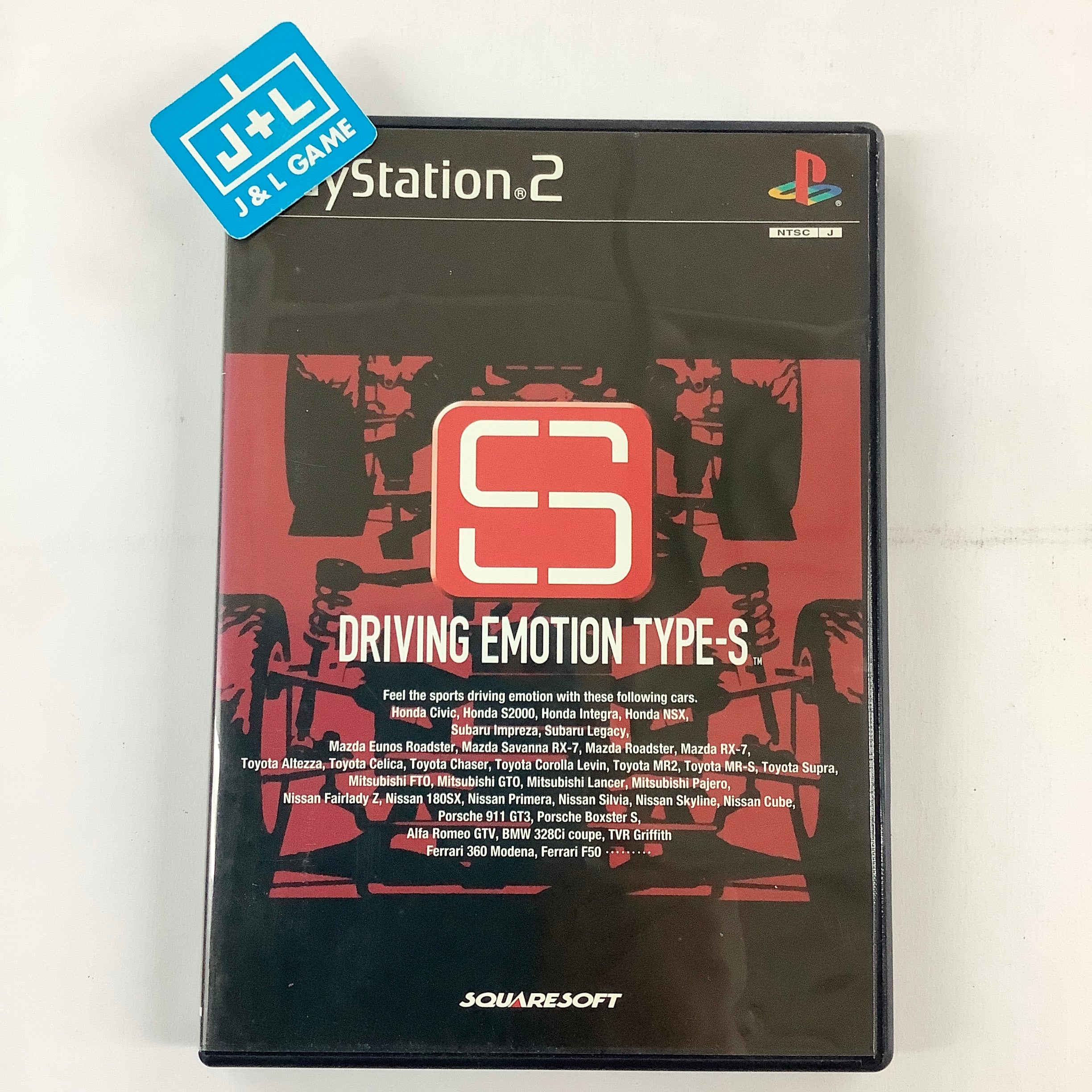 Driving Emotion Type-S - (PS2) PlayStation 2 [Pre-Owned] (Japanese Import) Video Games SquareSoft   