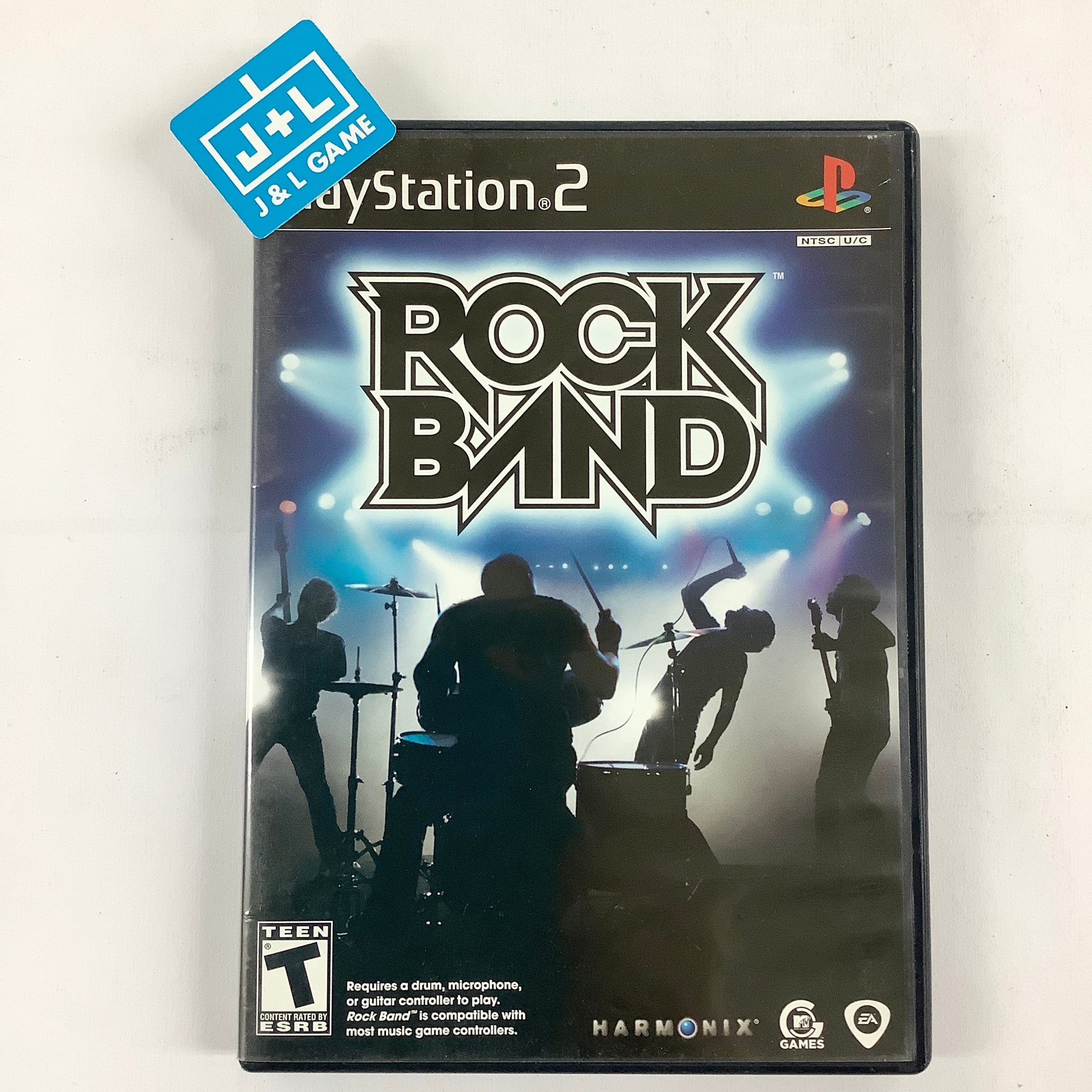 Rock Band - (PS2) PlayStation 2 [Pre-Owned] Video Games MTV Games   