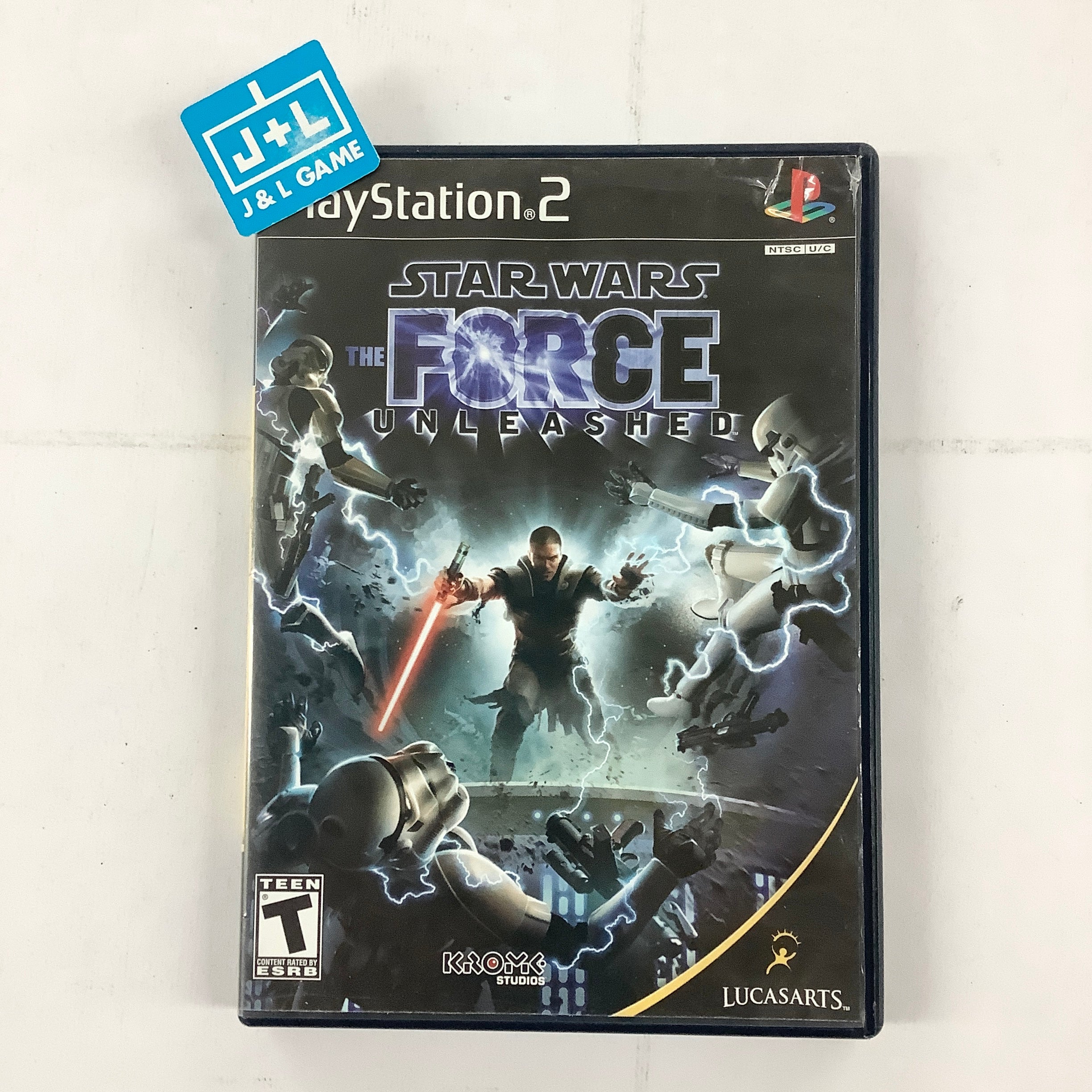 Star Wars: The Force Unleashed - (PS2) PlayStation 2 [Pre-Owned] Video Games LucasArts   