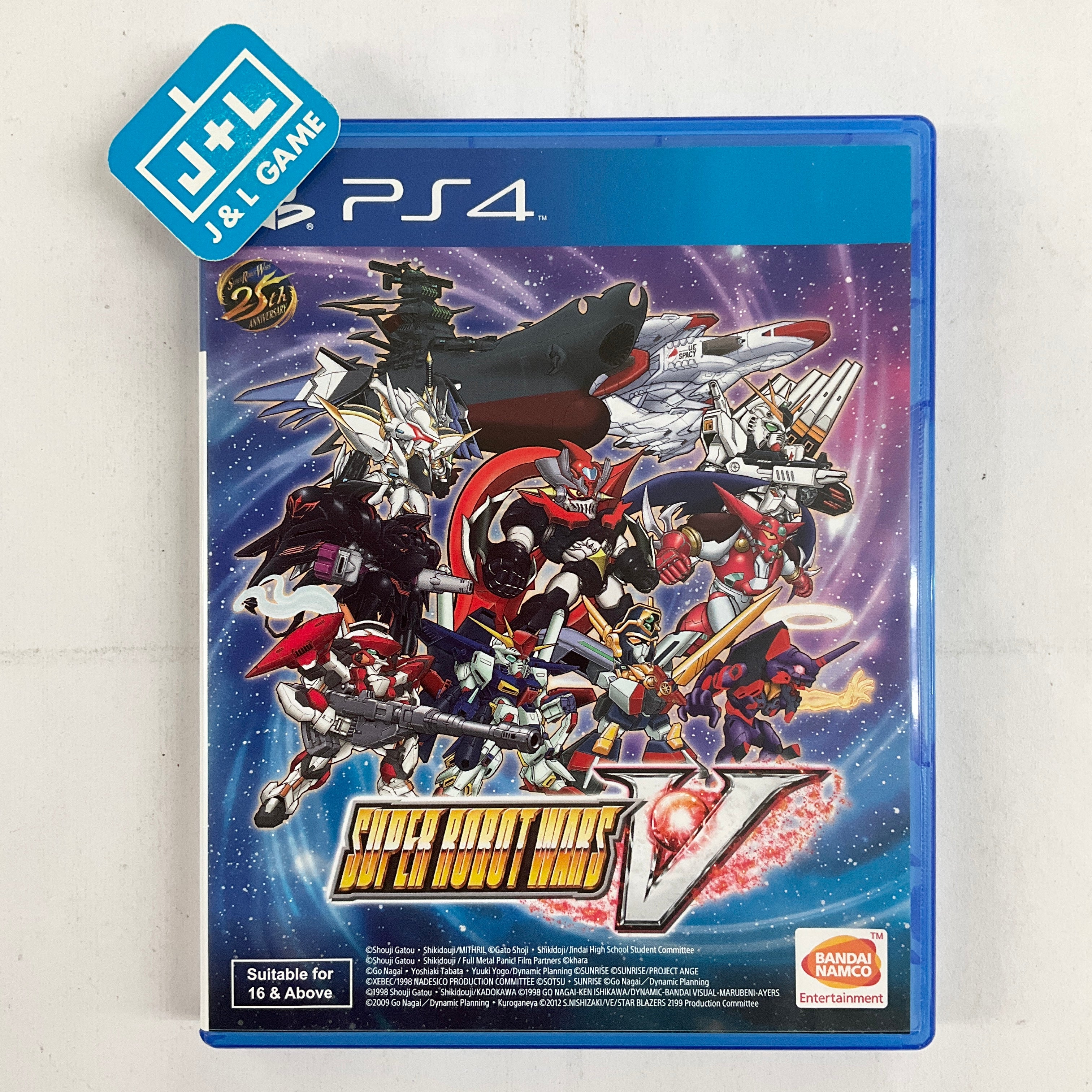 Super Robot Wars V (English Subtitles) - (PS4) PlayStation 4 [Pre-Owned] (Asia Import) Video Games BANDAI NAMCO Entertainment   