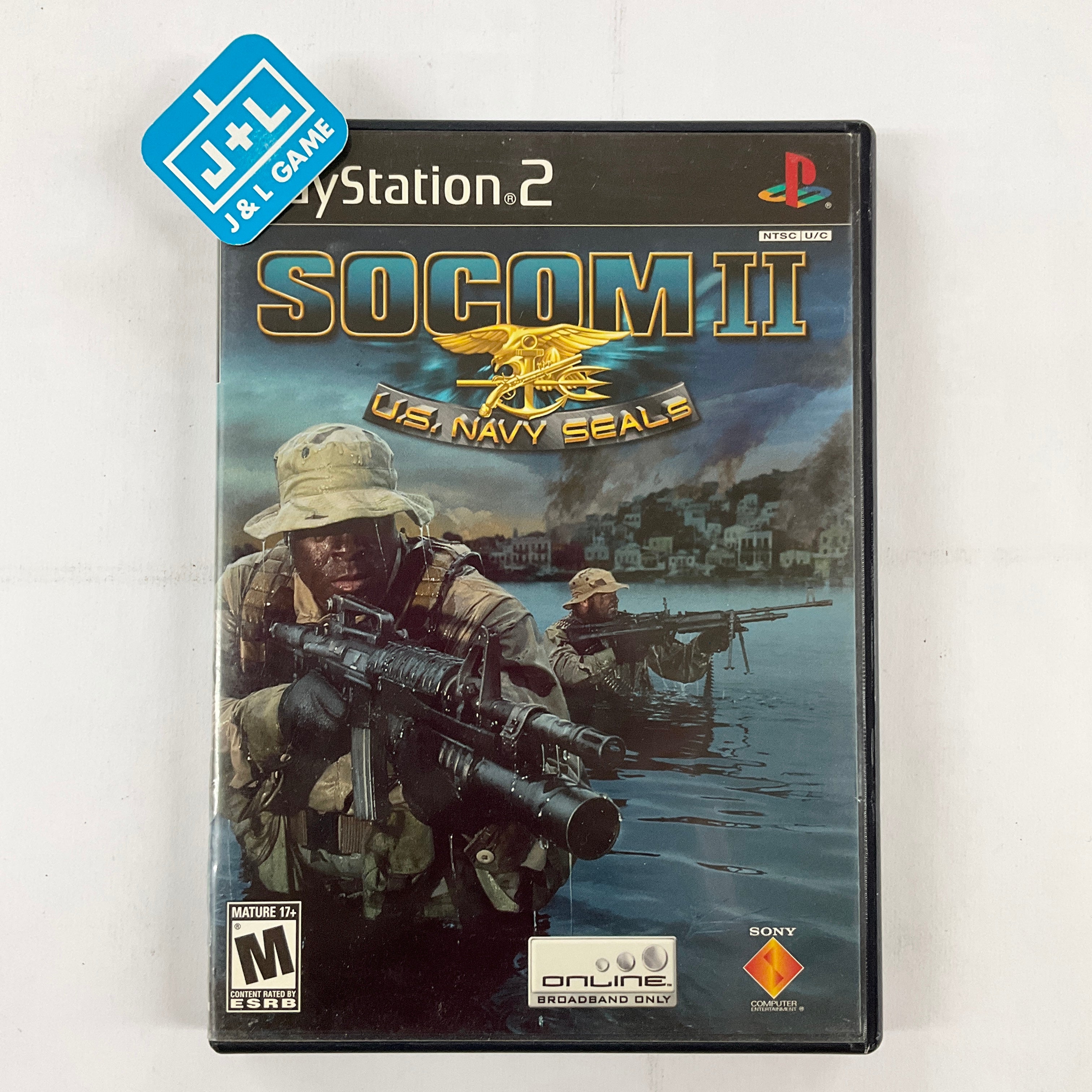 SOCOM II: U.S. Navy SEALs - (PS2) PlayStation 2 [Pre-Owned] Video Games SCEA   