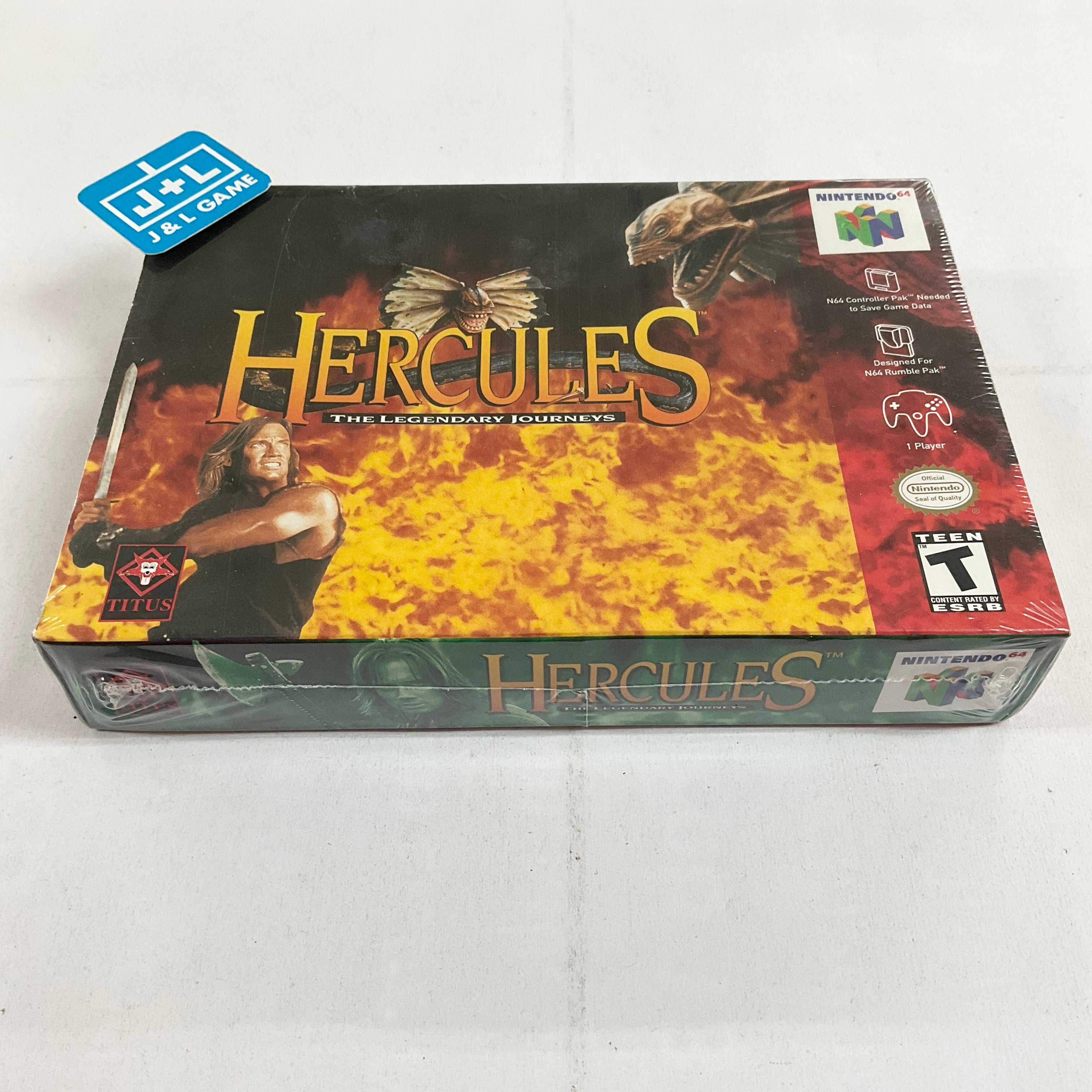 Hercules: The Legendary Journeys - (N64) Nintendo 64 Video Games Titus Software   