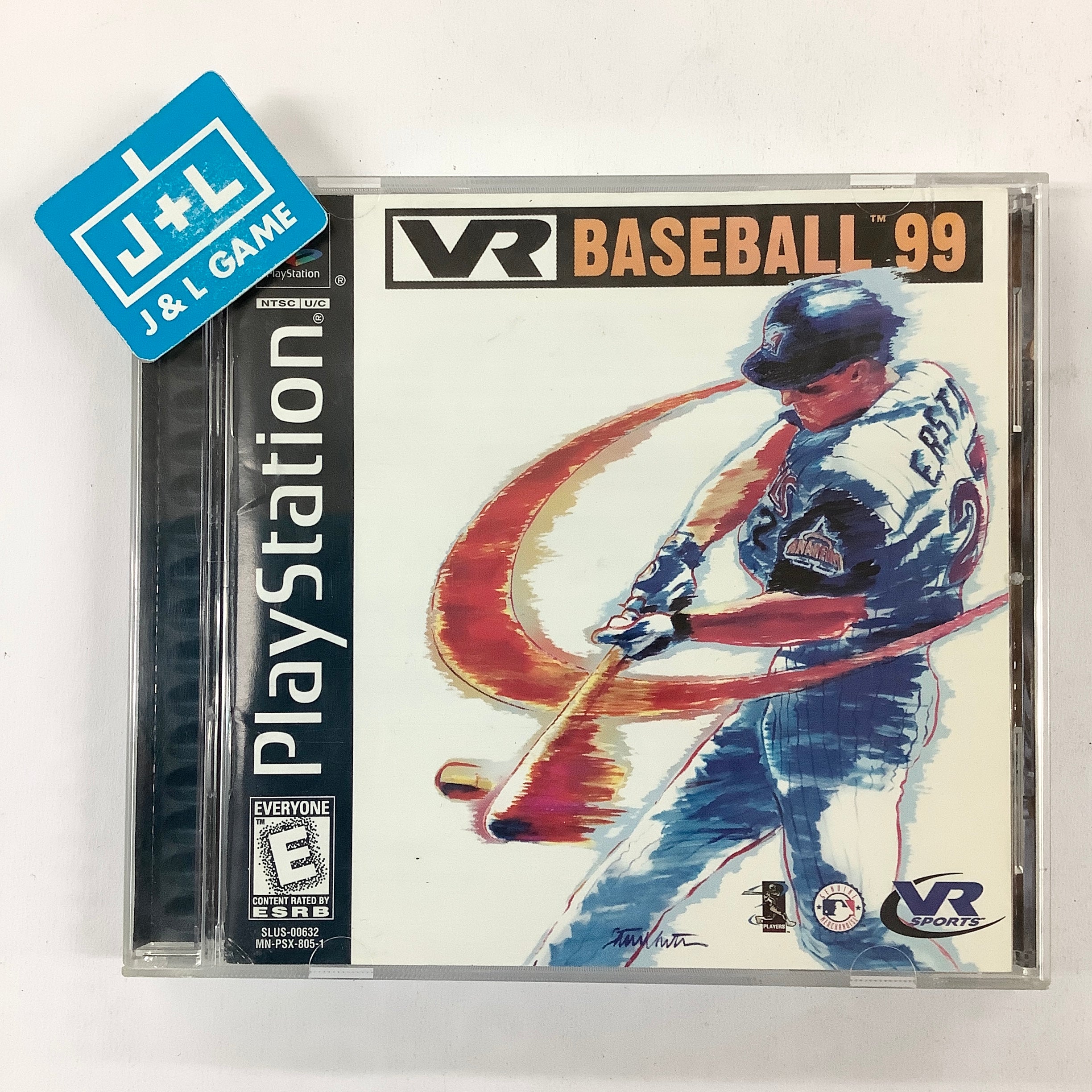 VR Baseball 99 - (PS1) PlayStation 1 [Pre-Owned] Video Games Interplay   